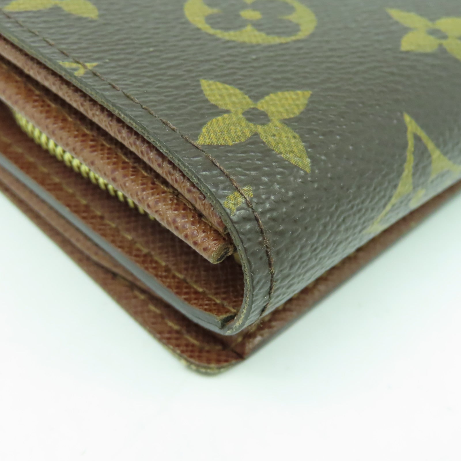 LOUIS VUITTON Monogram Portefeiulle Tresor金扣長錢包啡色