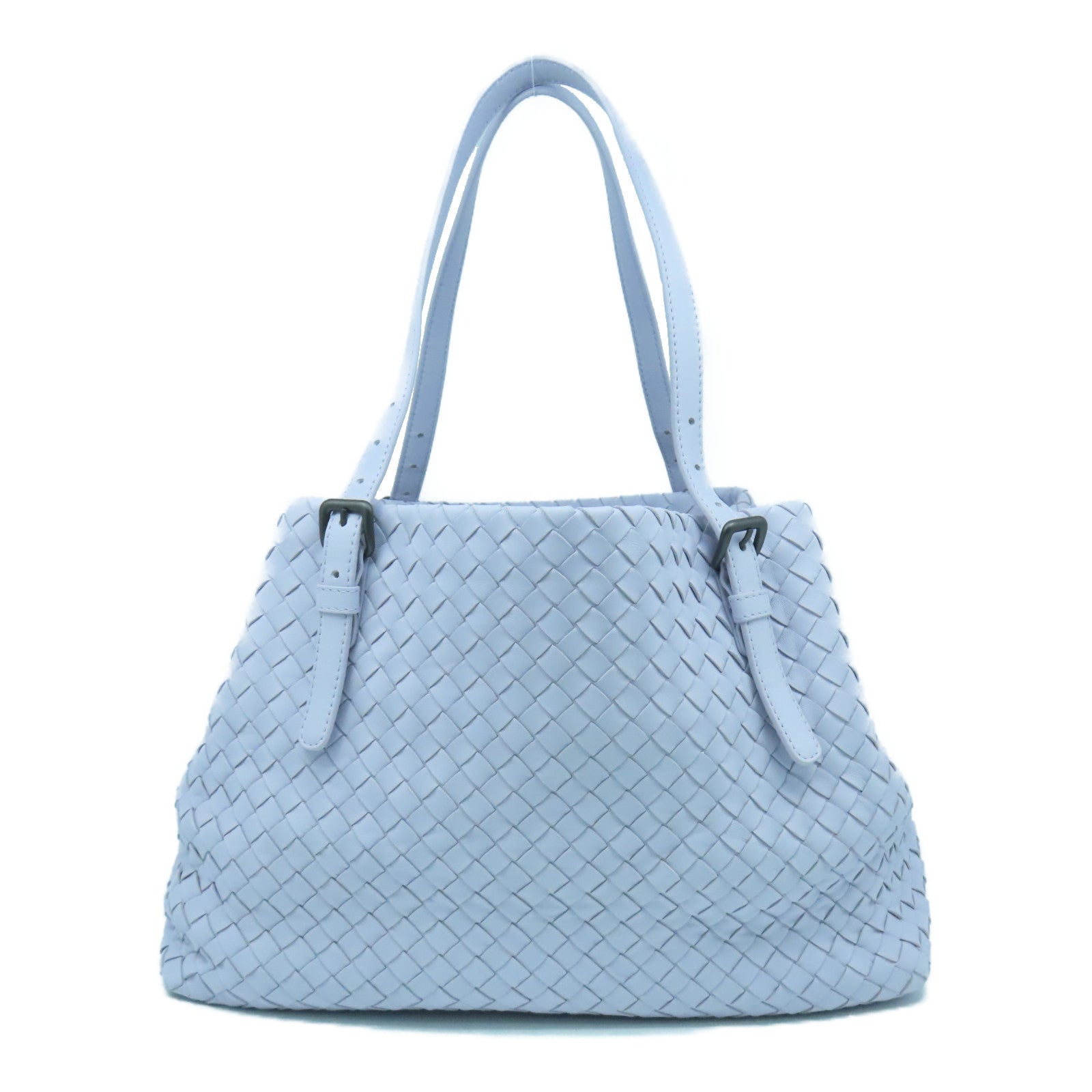 BOTTEGA VENETA 織紋皮革Shoulder Bag肩背袋淺紫色