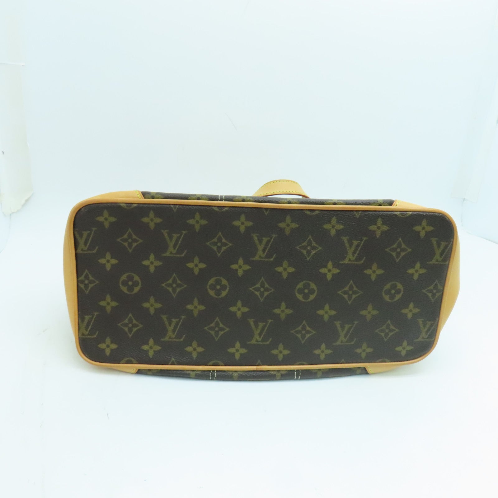 LOUIS VUITTON Monogram Rivets肩背袋金扣啡色