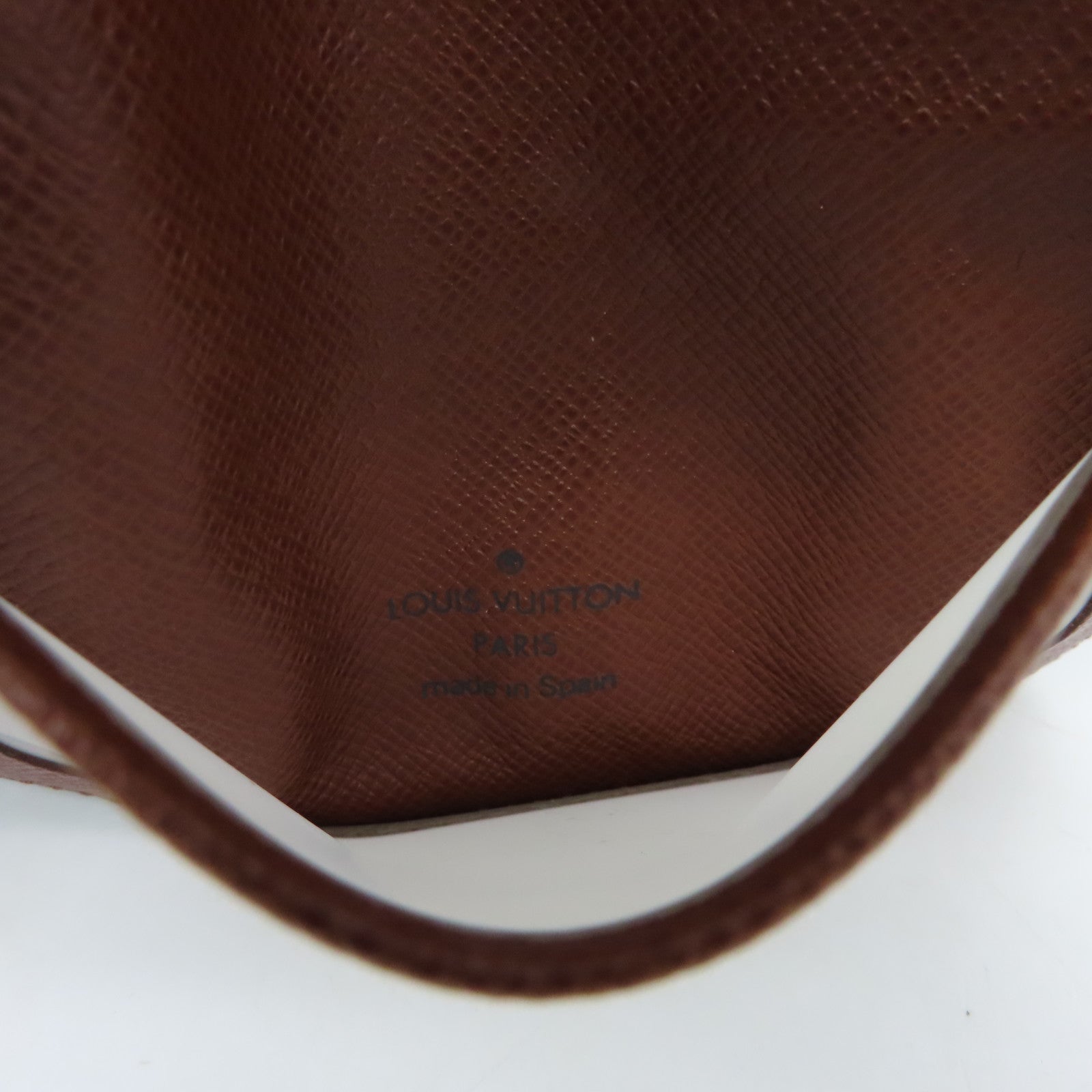 LOUIS VUITTON Monogram Card Holder card holder brown