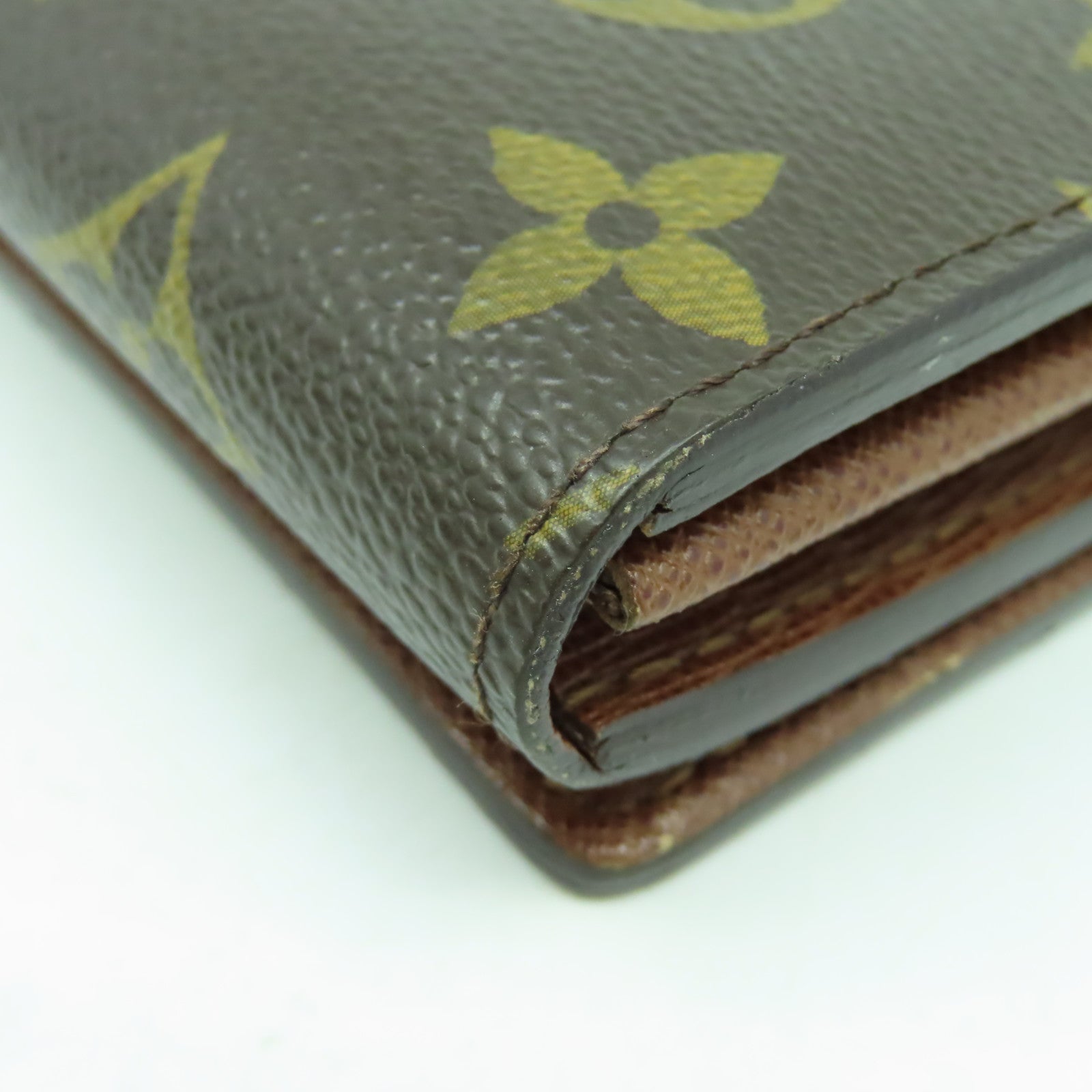 LOUIS VUITTON Monogram Portefeiulle Tresor金扣長錢包啡色