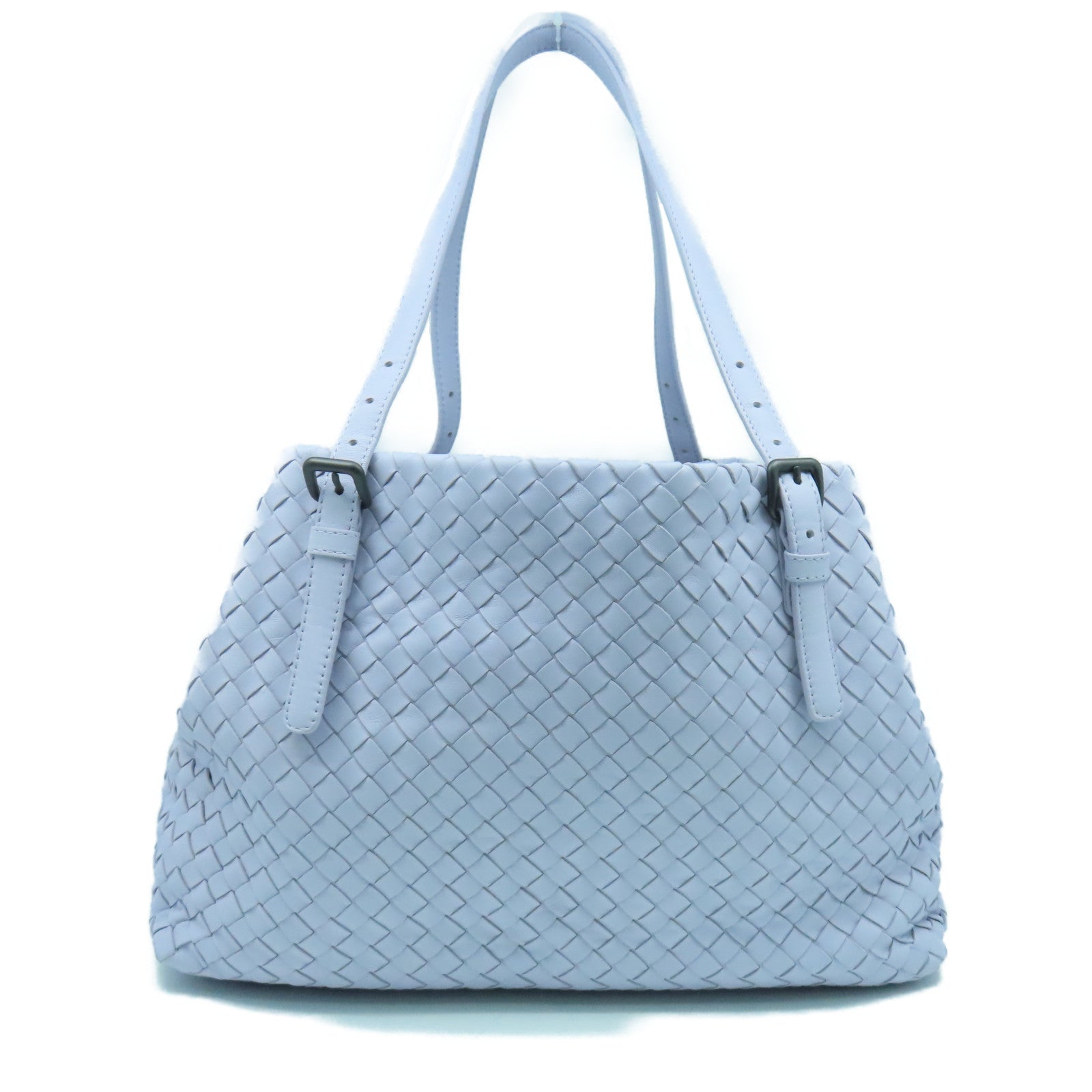BOTTEGA VENETA 織紋皮革Shoulder Bag肩背袋淺紫色