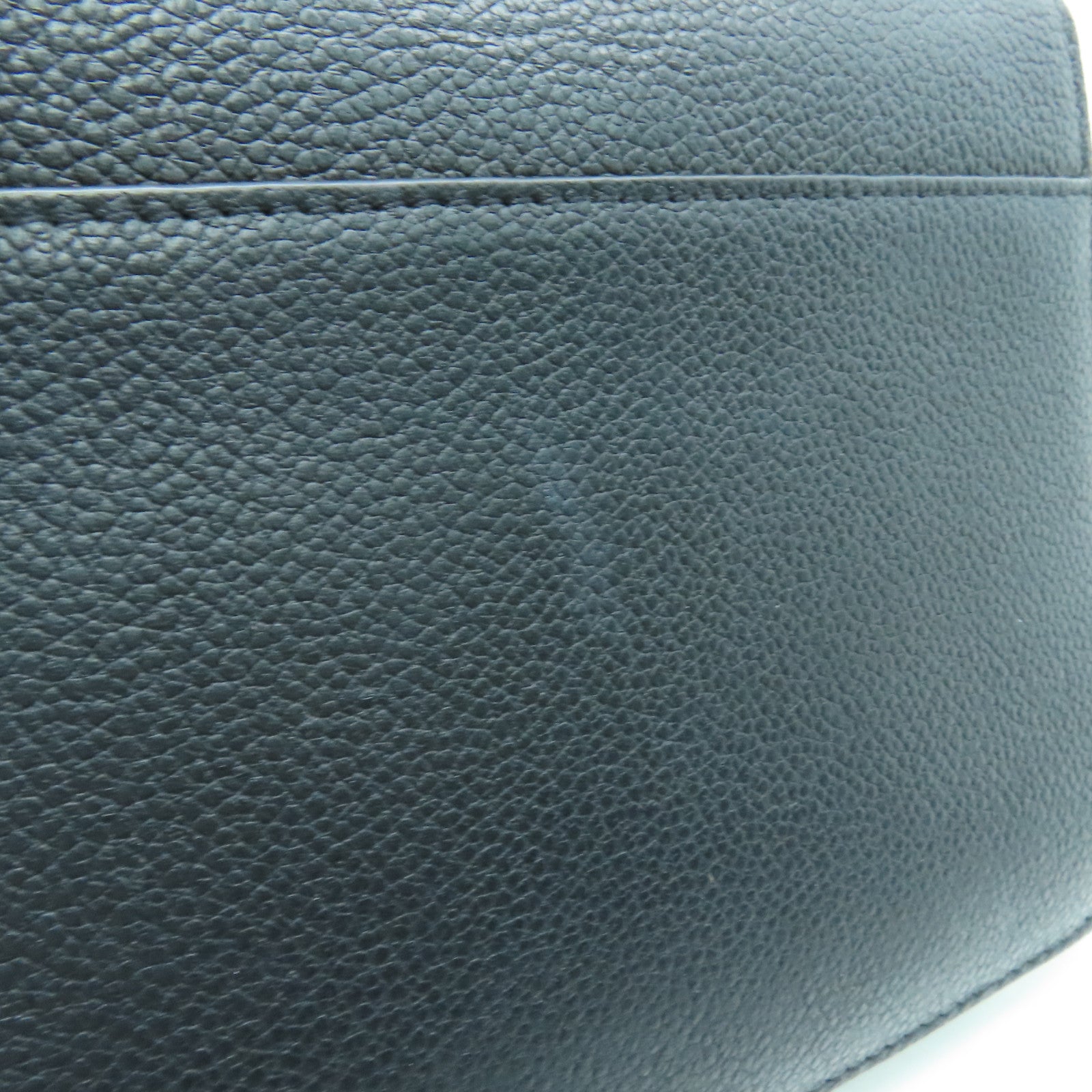 SAINT LAURENT 牛皮皮革Shoulder Bag銀扣肩背袋黑色