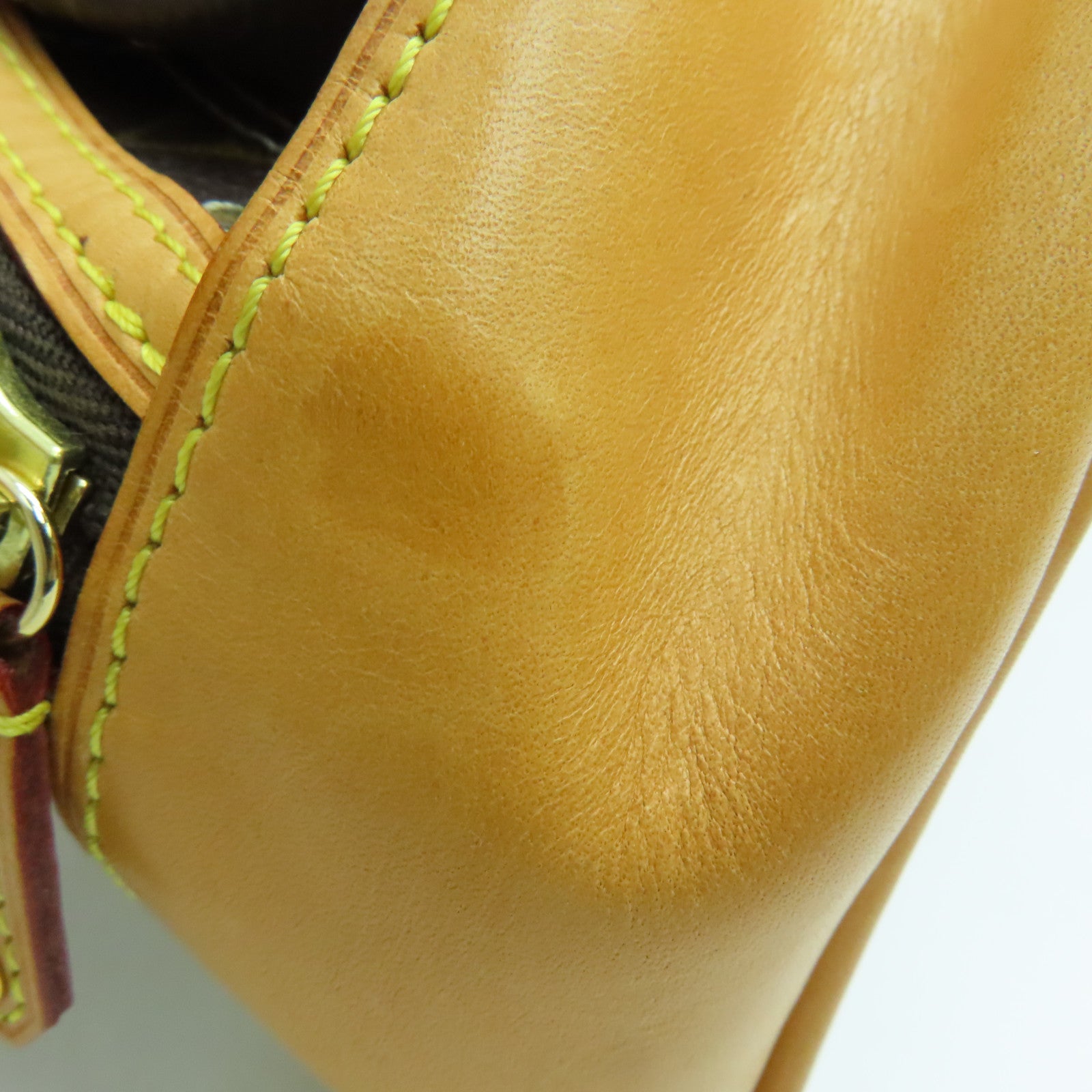 LOUIS VUITTON Monogram Rivets肩背袋金扣啡色