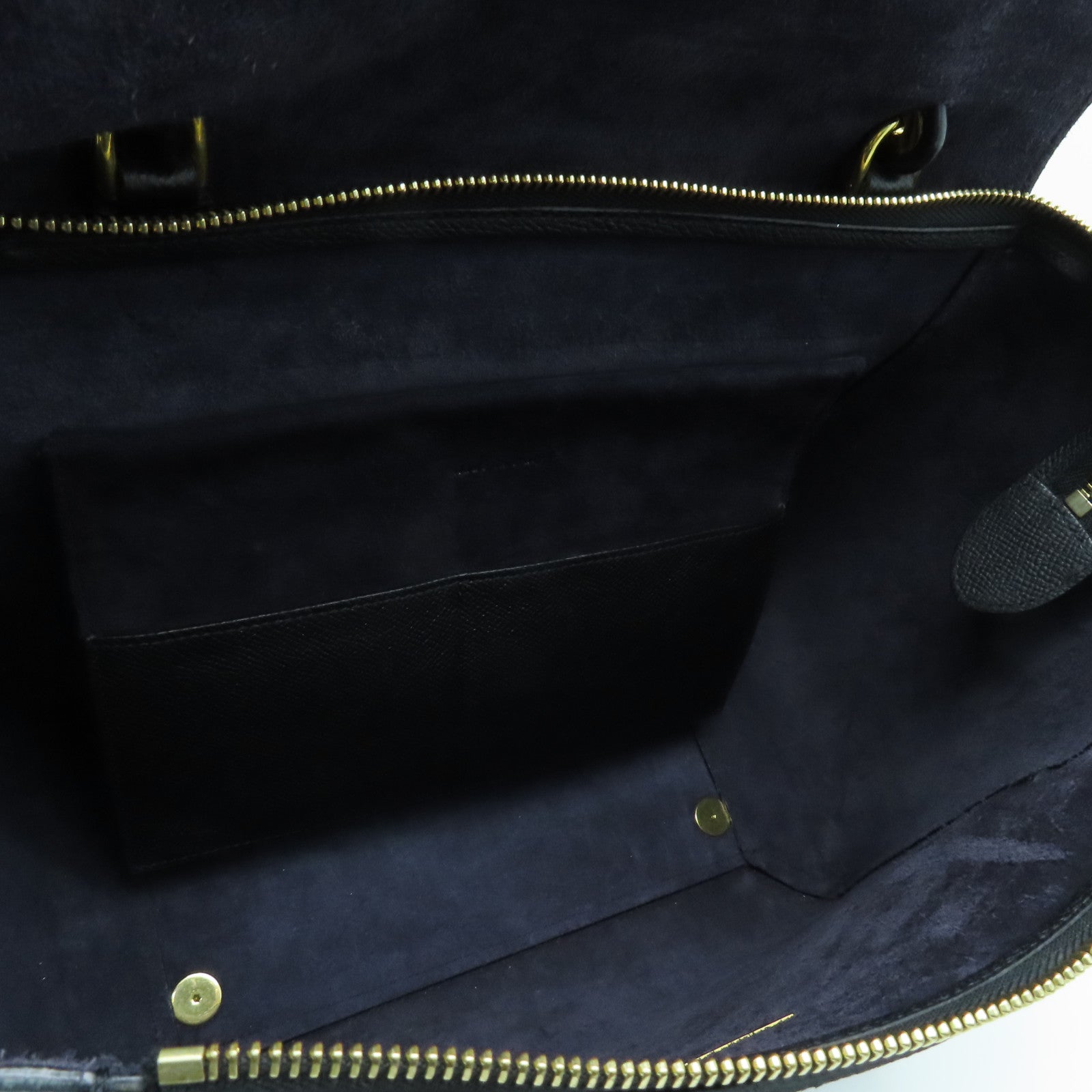 CELINE 牛皮皮革Mini Belt Bag金扣手挽肩背两用袋黑色