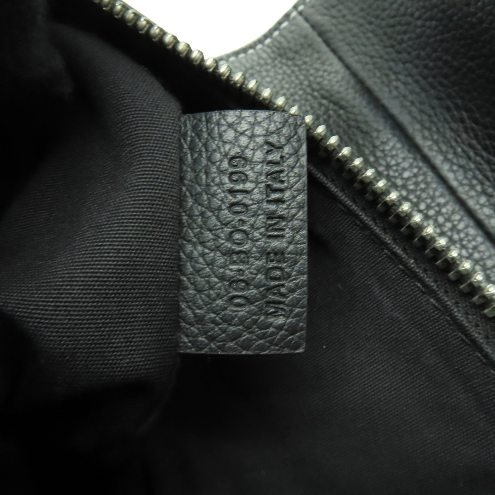Dior 牛皮皮革Saddle銀扣肩背袋黑色
