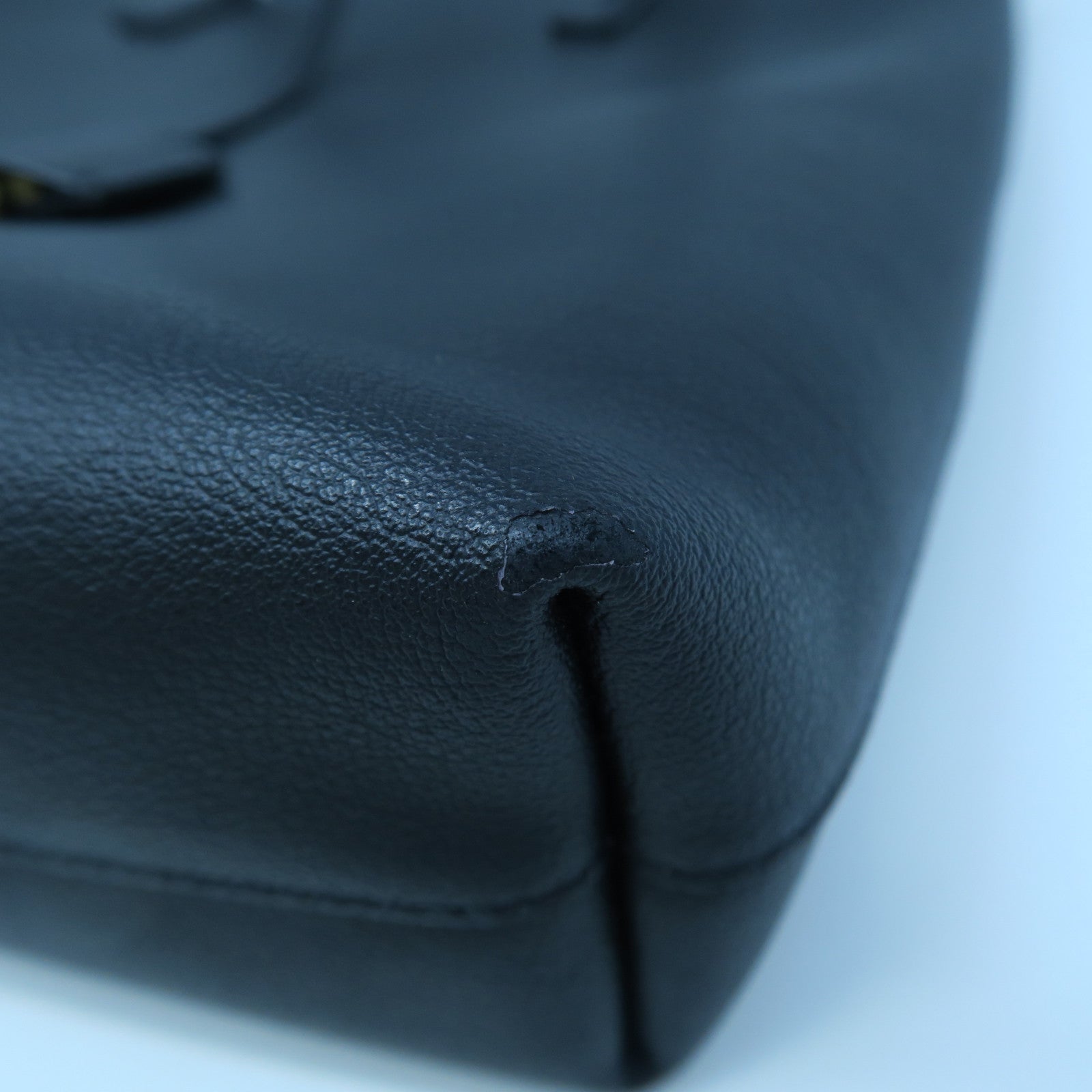 SAINT LAURENT 牛皮皮革2 Way Shoulder金扣手挽肩背兩用袋黑色