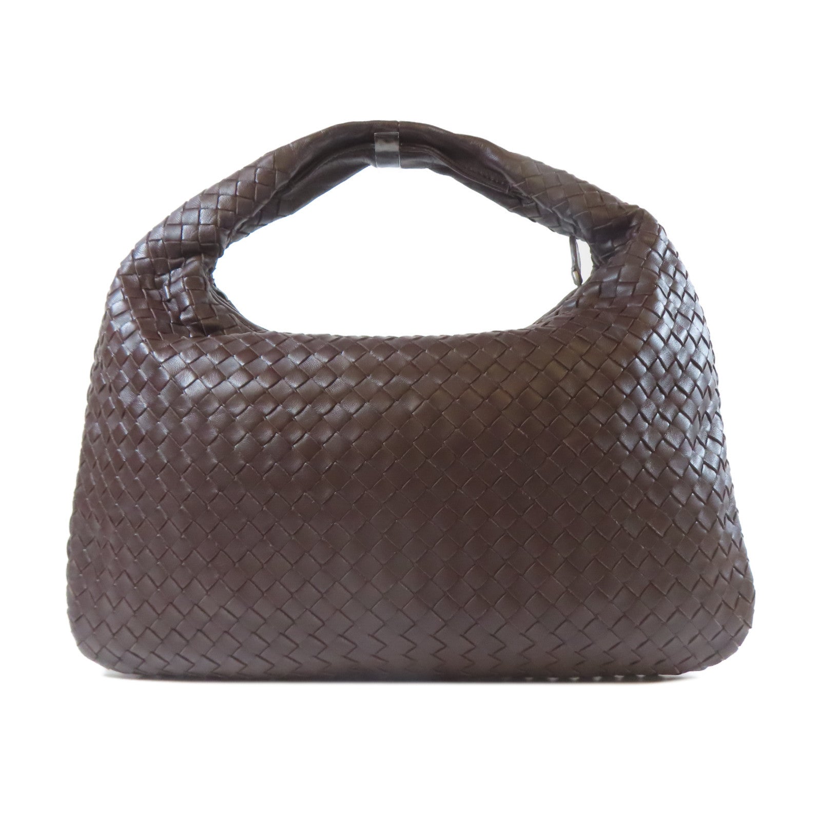 BOTTEGA VENETA 織紋皮革Shoulder Bag手挽袋啡色