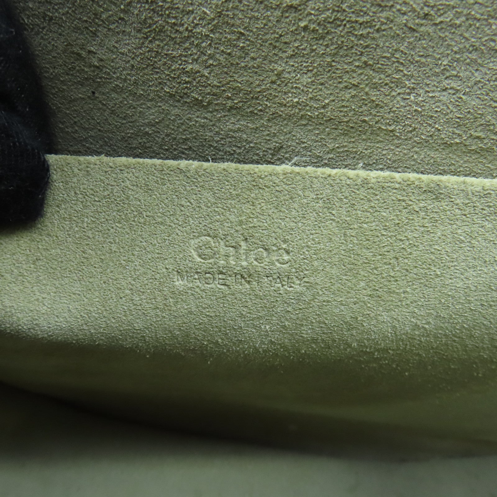 Chloe 牛皮皮革Shoulder Bag金扣手挽肩背两用袋杏色