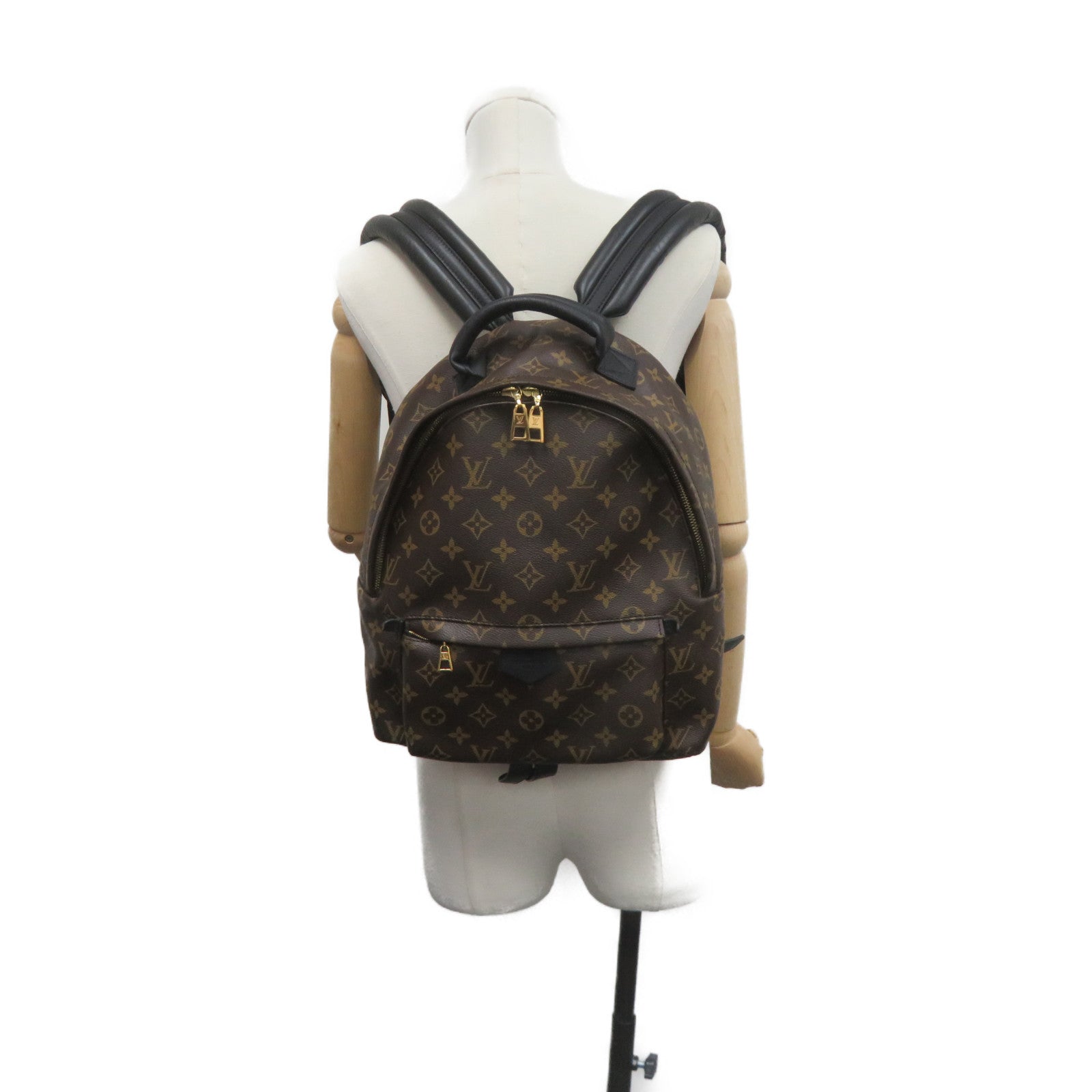 LOUIS VUITTON Monogram Palm Springs MM Backpack背包啡色