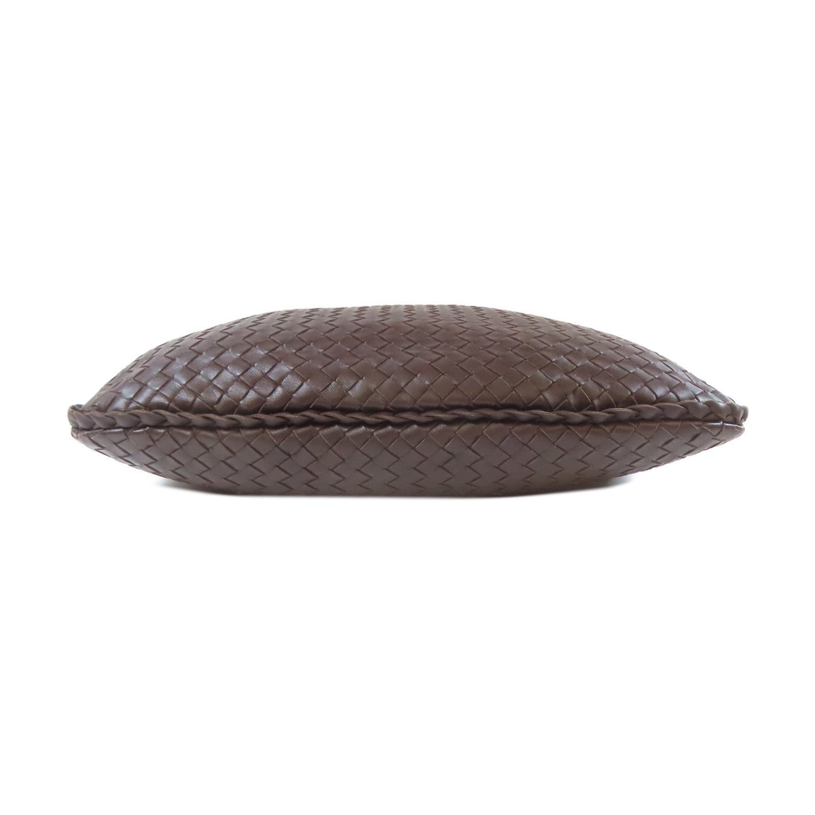 BOTTEGA VENETA 織紋皮革Shoulder Bag手挽袋啡色