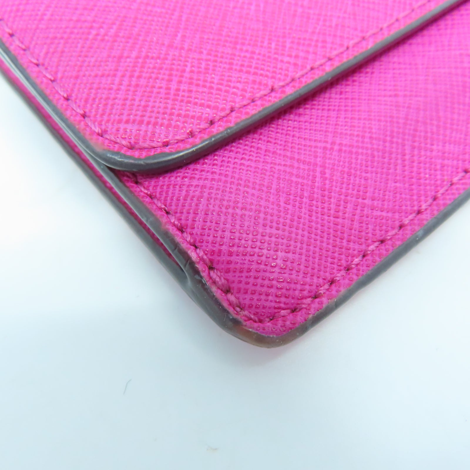 Michael Kors 皮革Long Wallet金扣長錢包粉紅色
