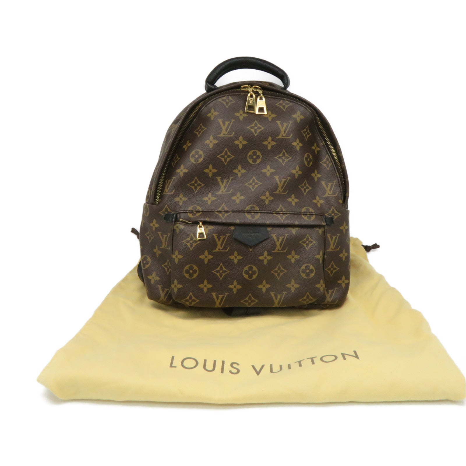 LOUIS VUITTON Monogram Palm Springs MM Backpack背包啡色