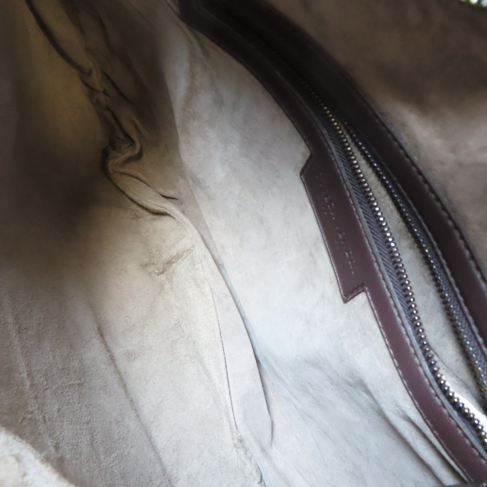 BOTTEGA VENETA 織紋皮革Shoulder Bag手挽袋啡色