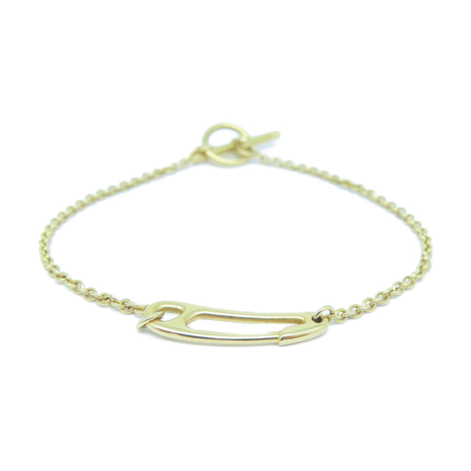 HERMES 18K玫瑰金Bracelet手鏈#15.25cm