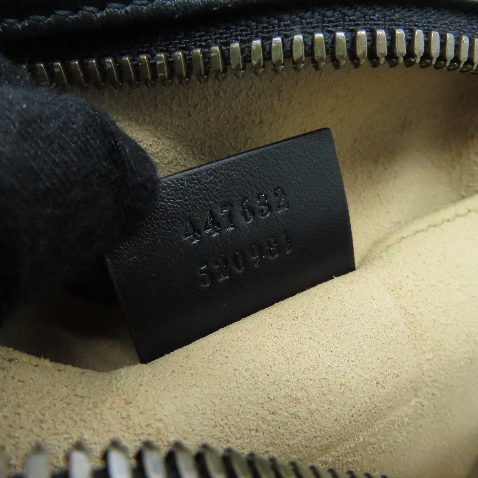GUCCI Calfskin Leather GG Marmont Gold Buckle Shoulder Bag Black