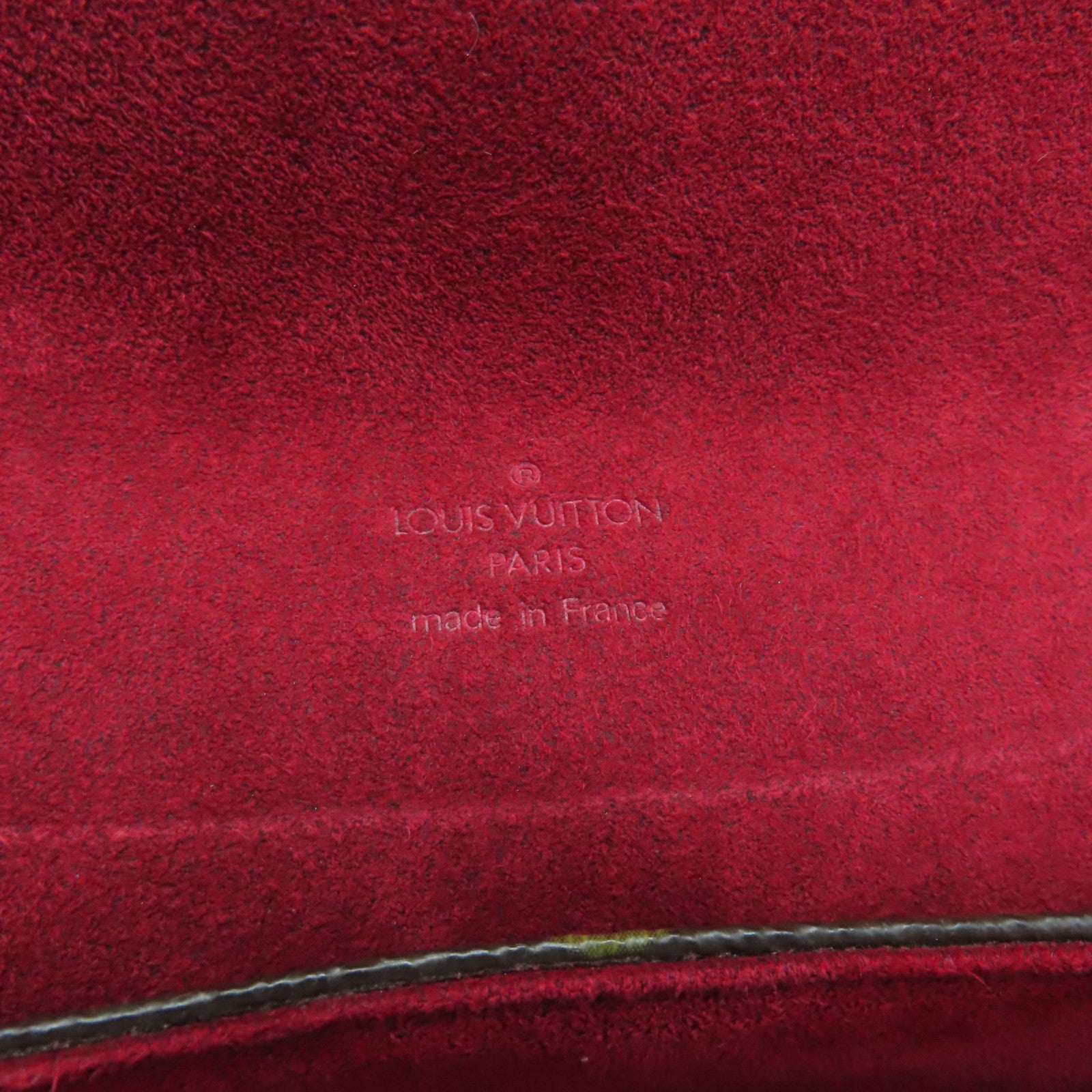LOUIS VUITTON Monogram Sonatine金扣手挽袋啡色