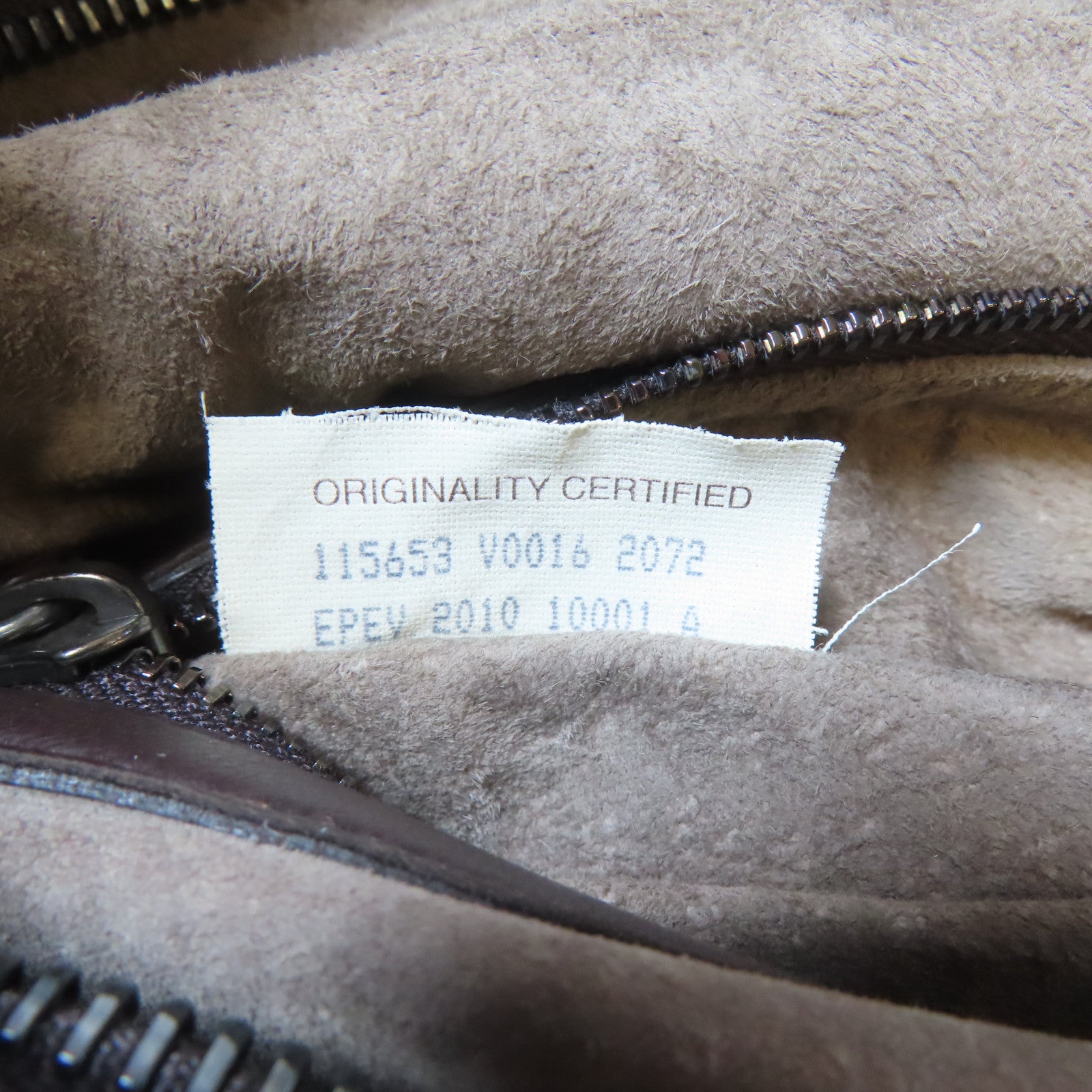 BOTTEGA VENETA 織紋皮革Shoulder Bag手挽袋啡色