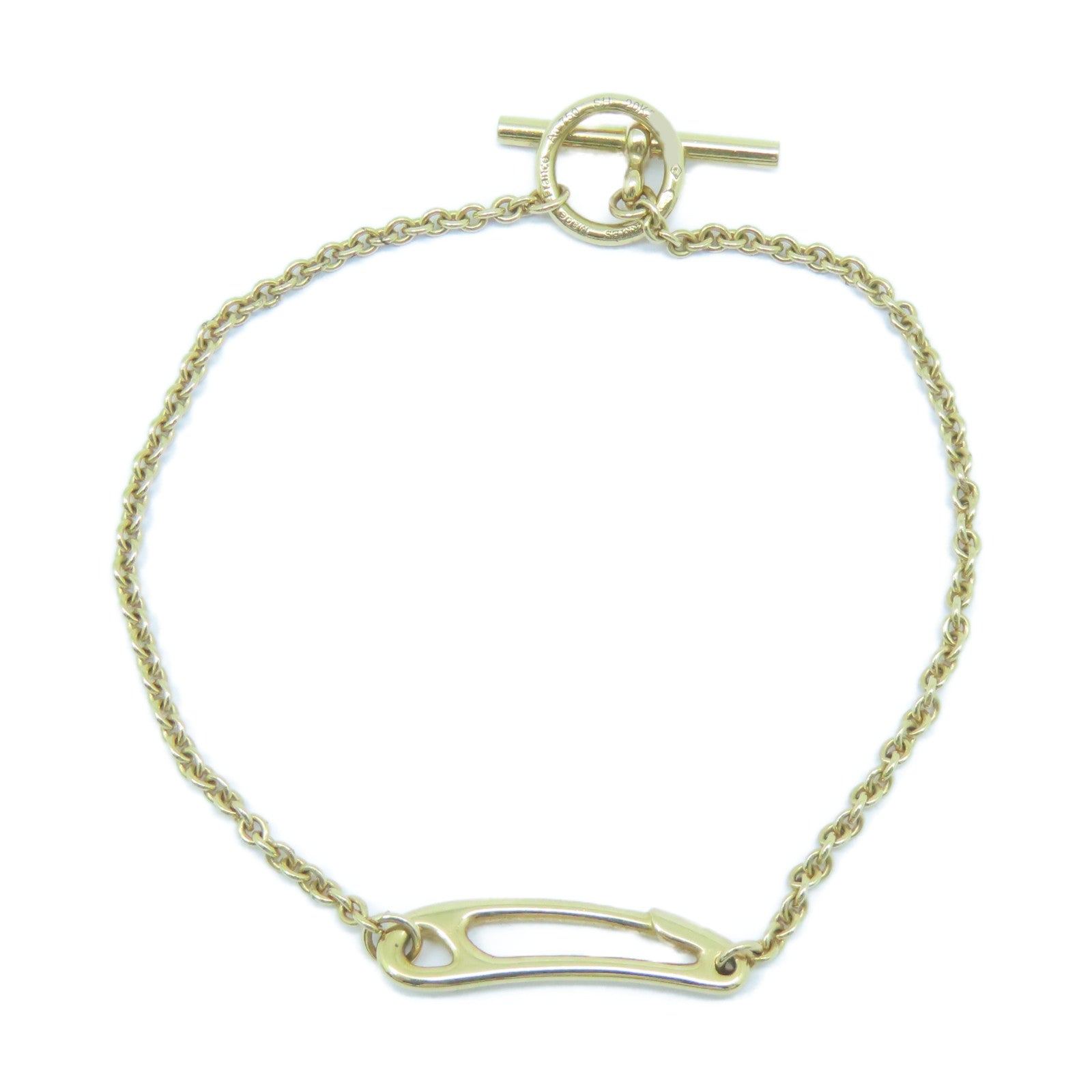 HERMES 18K玫瑰金Bracelet手鏈#15.25cm