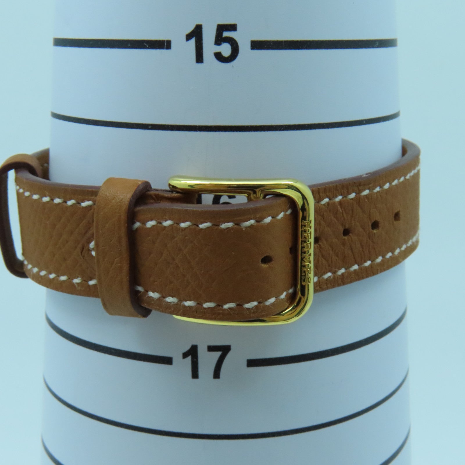 HERMES Heure H不鏽鋼石英機芯白色
