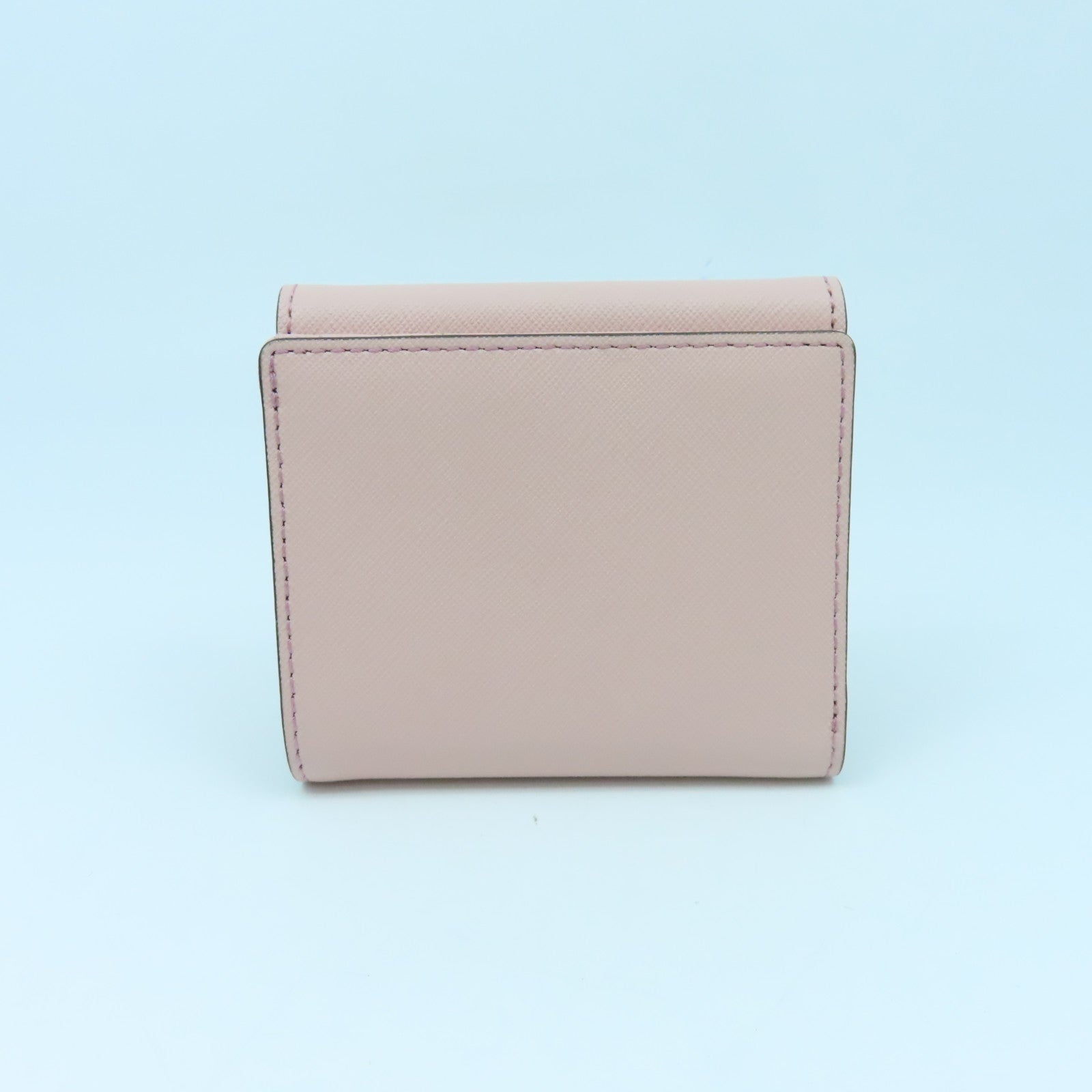 Kate Spade 牛皮皮革Wallet金扣錢包粉紅色