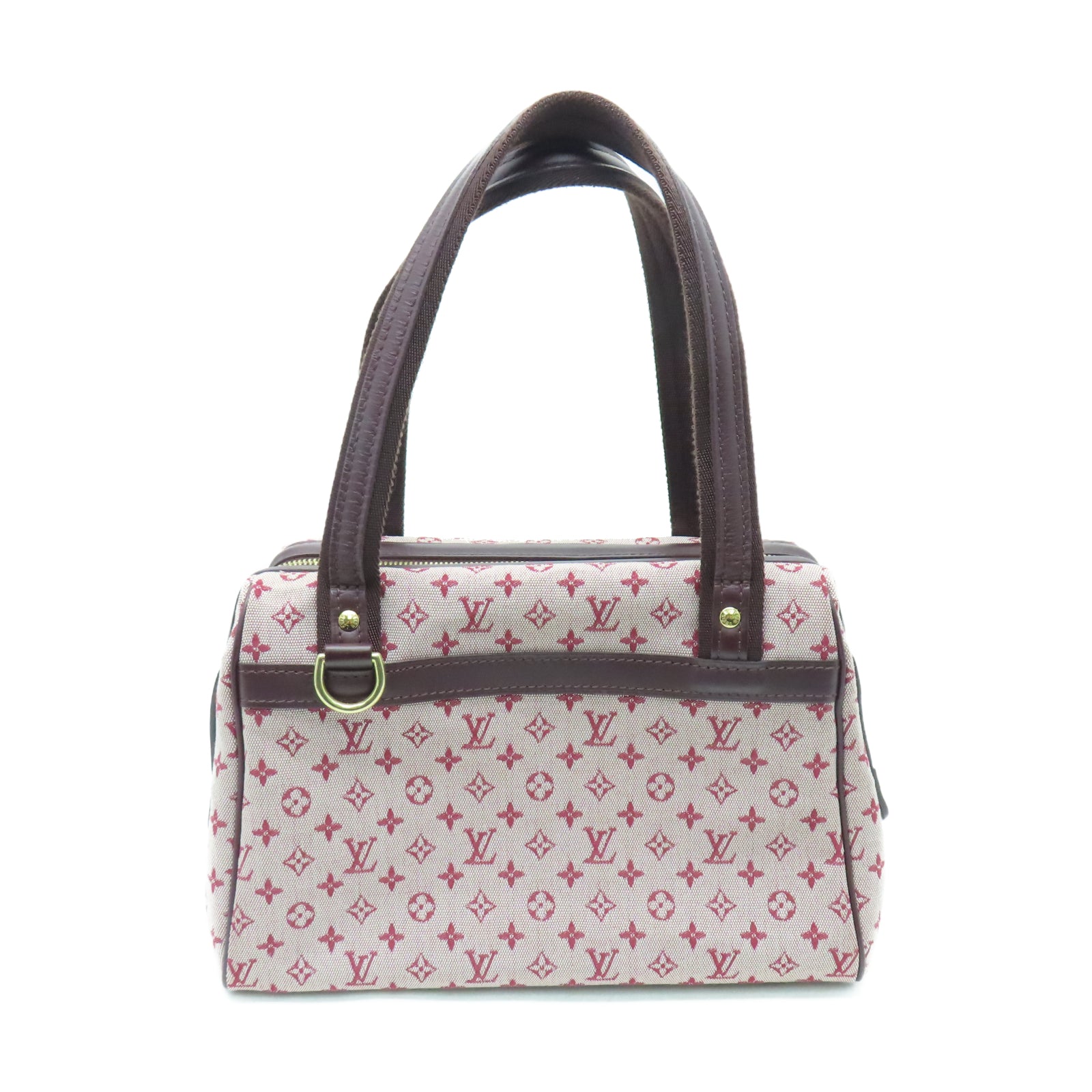 LOUIS VUITTON Mono-mini Josephine PM金扣肩背袋紅色