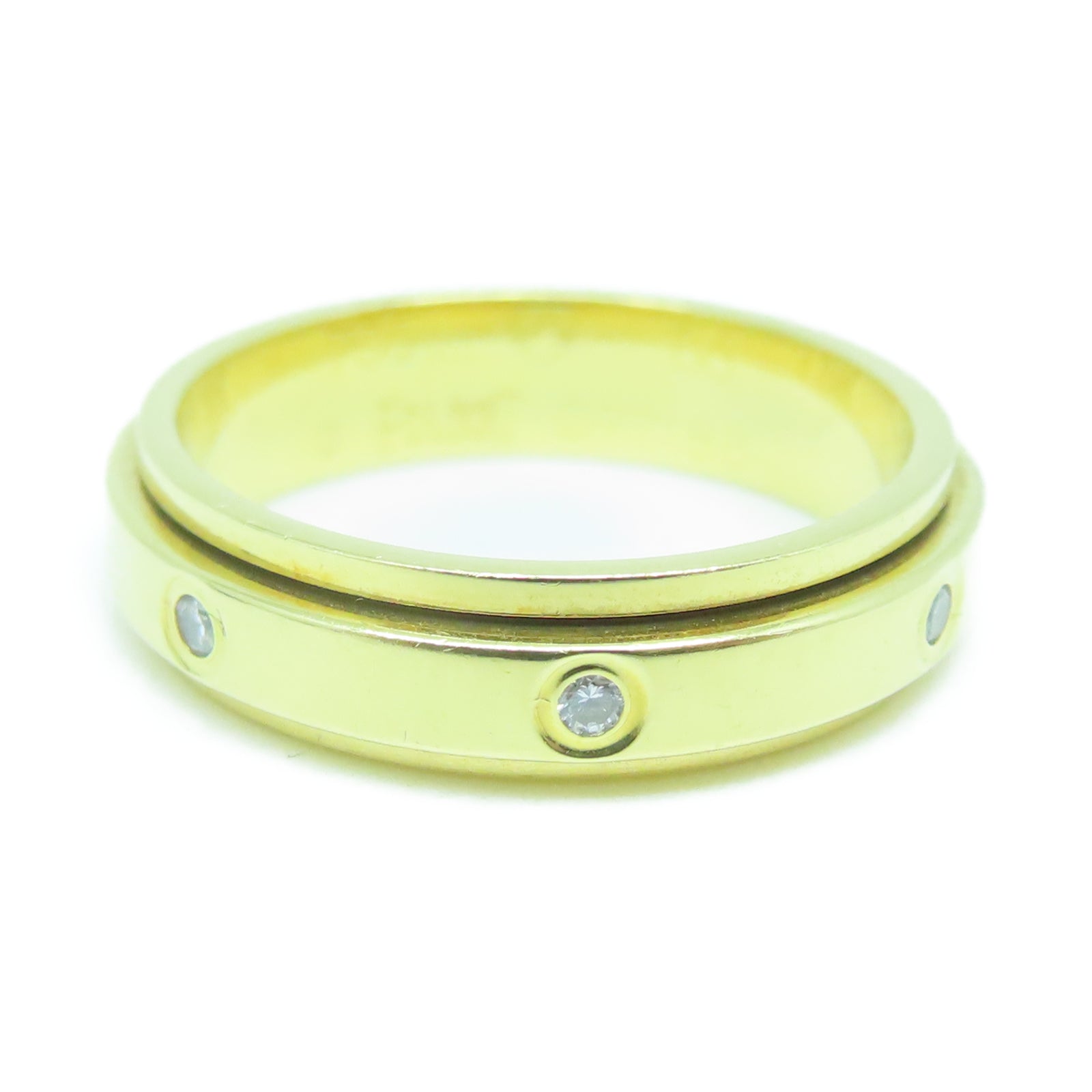 PIAGET 18K黃金Diamond Ring戒指US#6/PIAGET#53