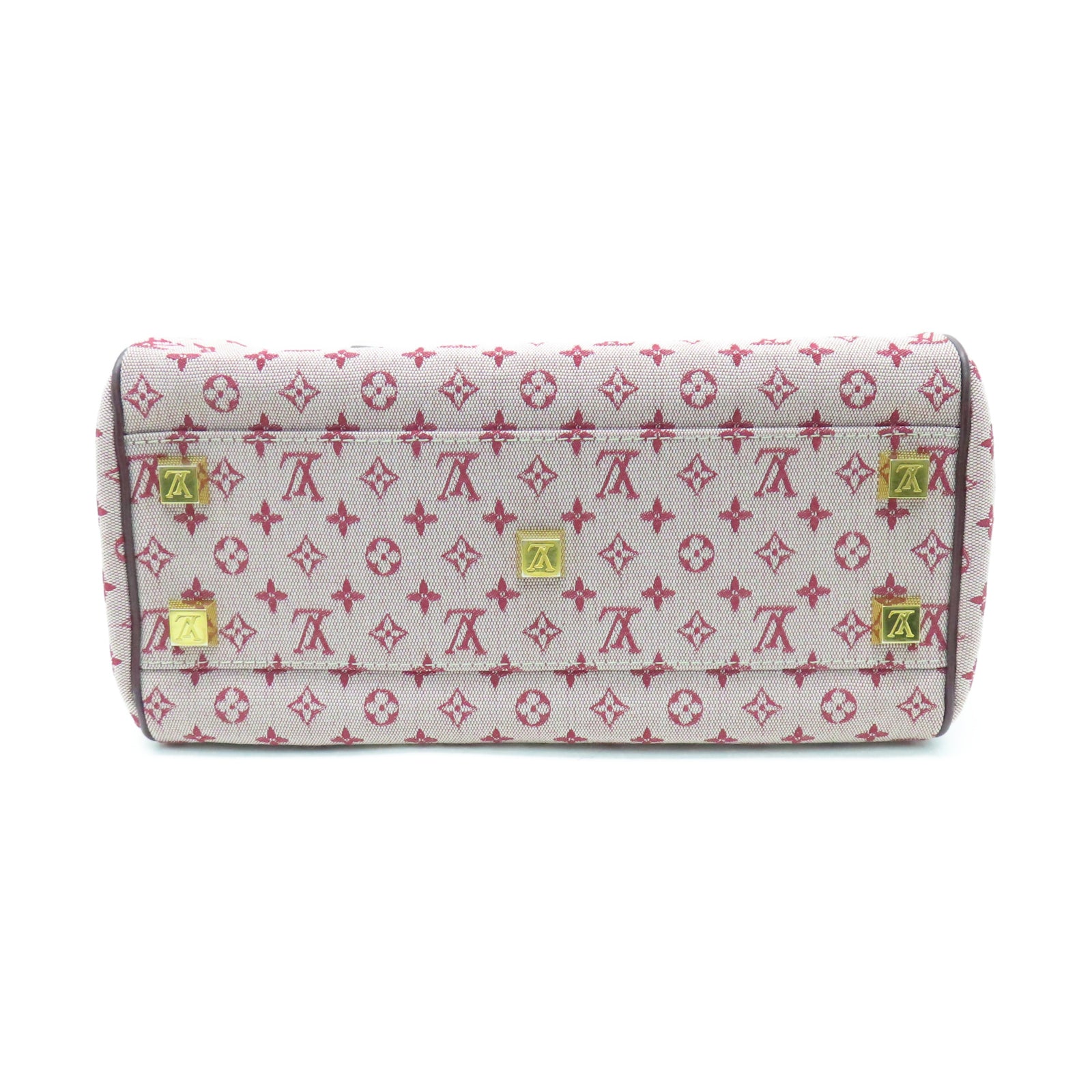 LOUIS VUITTON Mono-mini Josephine PM金扣肩背袋紅色