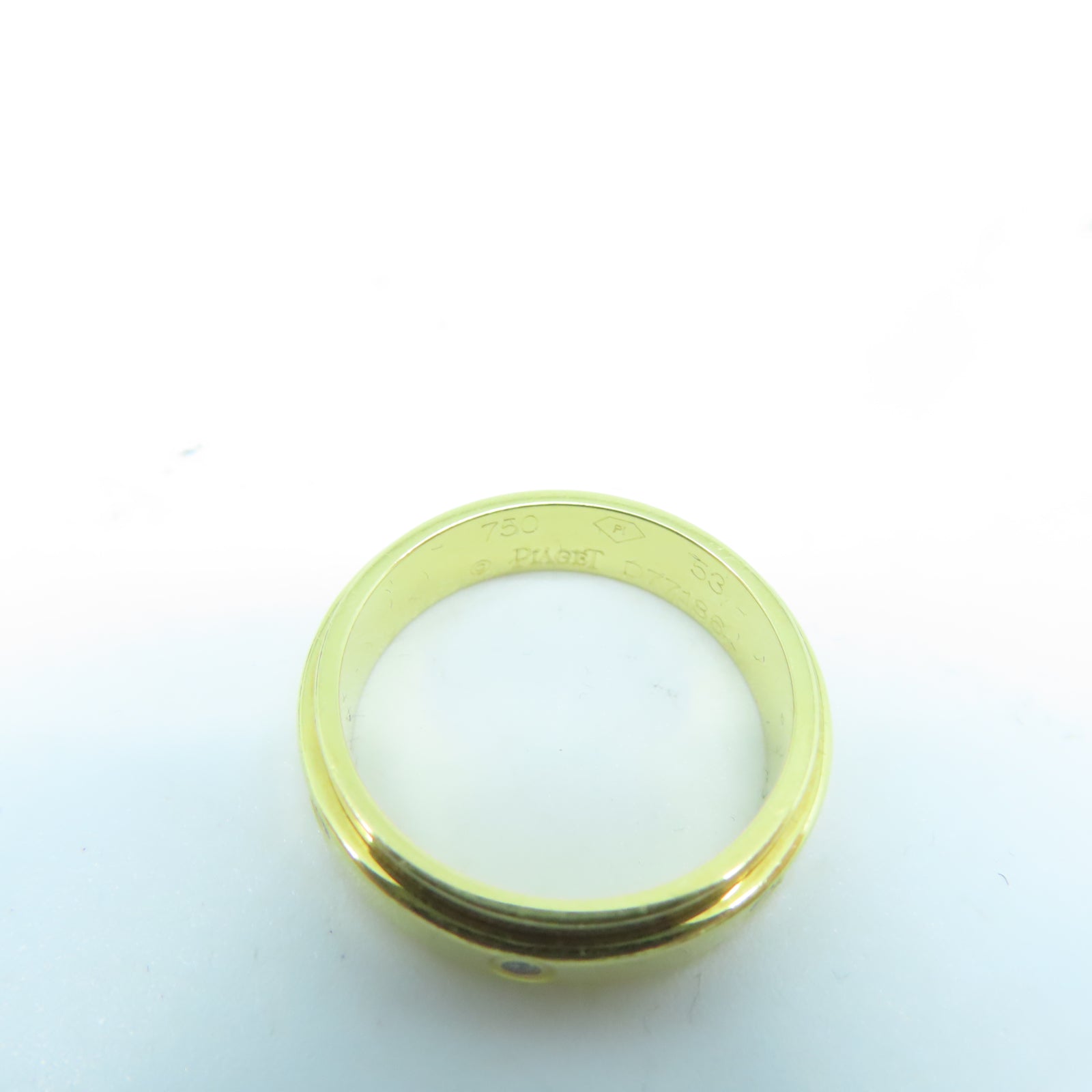 PIAGET 18K黃金Diamond Ring戒指US#6/PIAGET#53