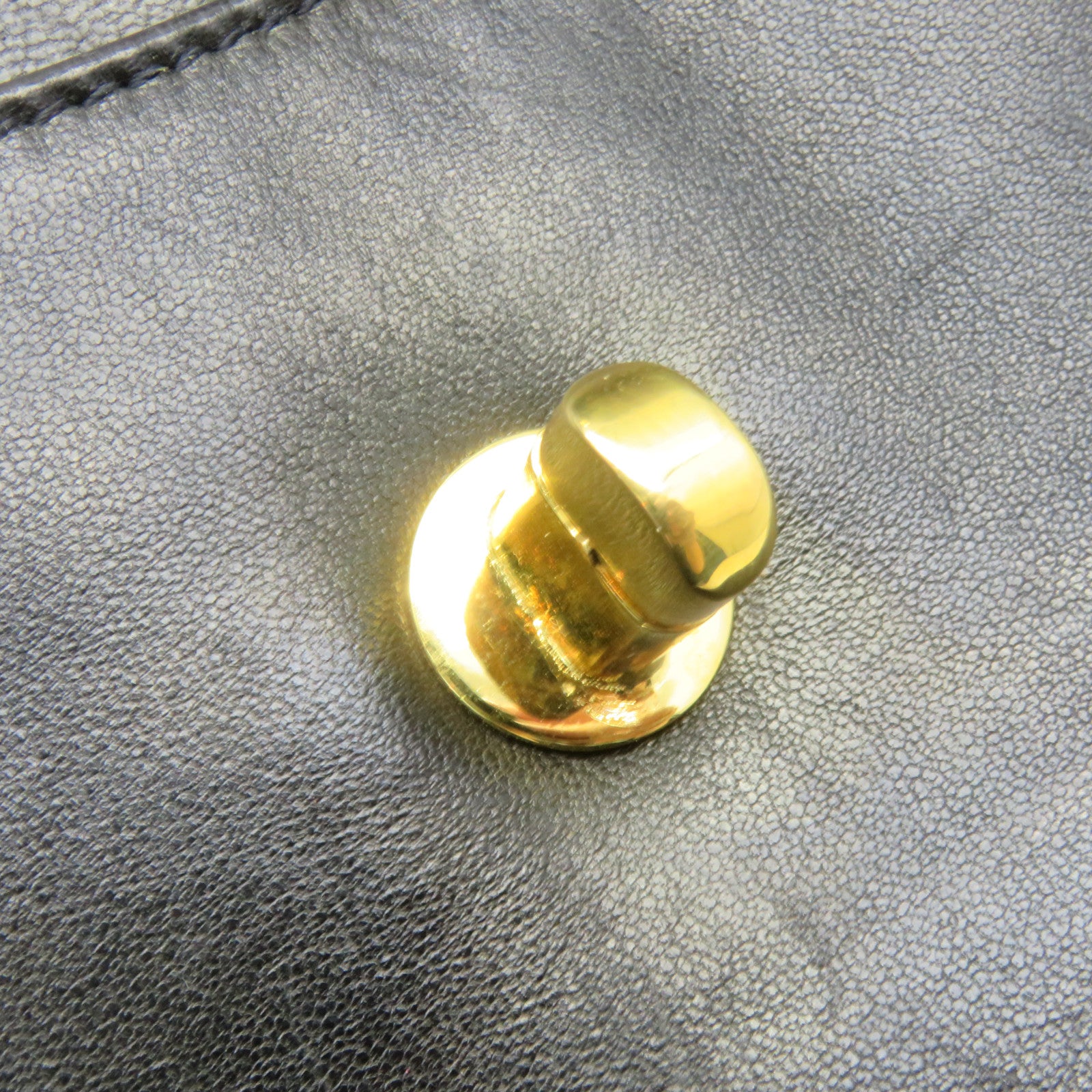 CHANEL 【激減優惠】羊皮皮革Chain Shoulder Bag金扣鏈帶肩背袋黑色