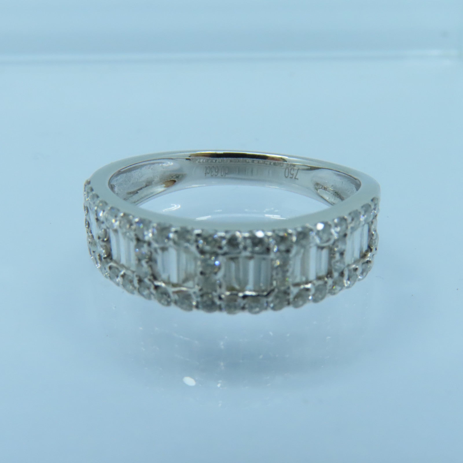 JEWELRY 18K白金Diamond Ring0.63ct鑽石戒指US#6.5