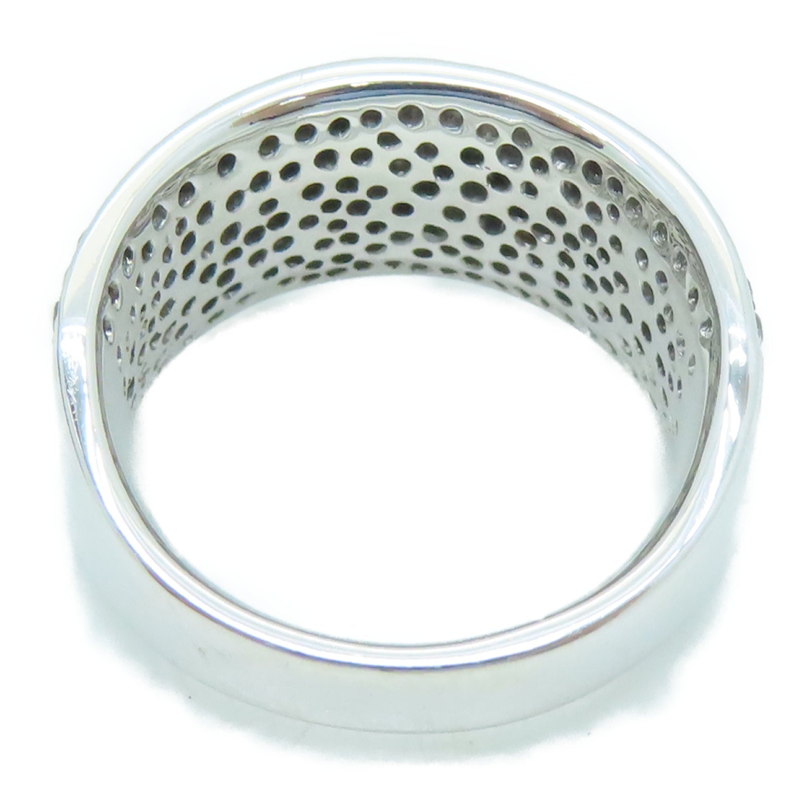 JEWELRY 750纯银Diamond 8.75g 1.16ct钻石戒指US#6