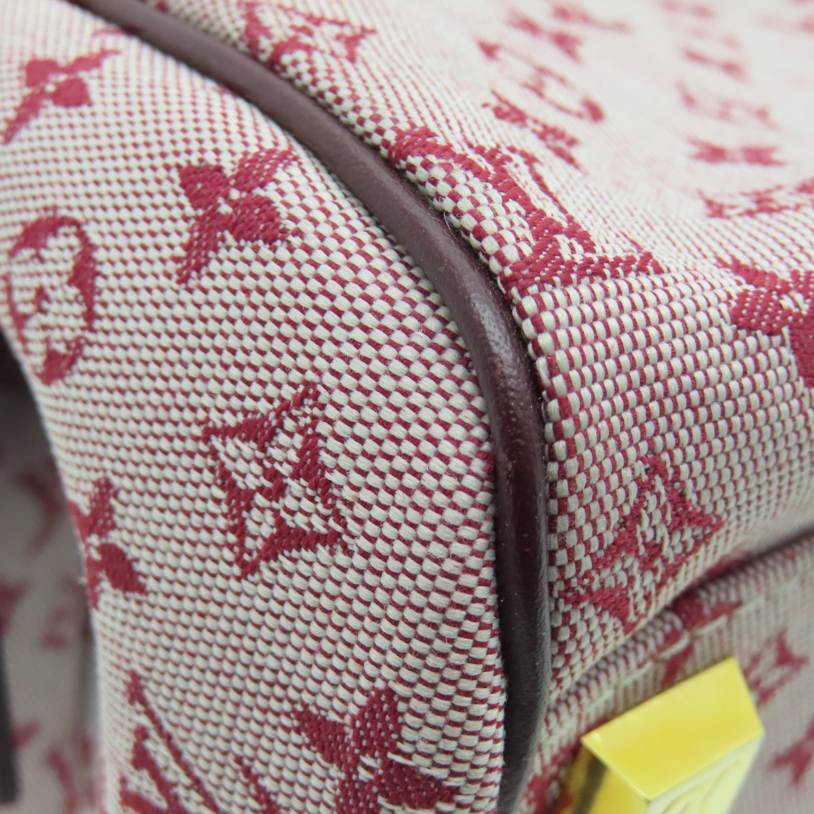 LOUIS VUITTON Mono-mini Josephine PM金扣肩背袋紅色