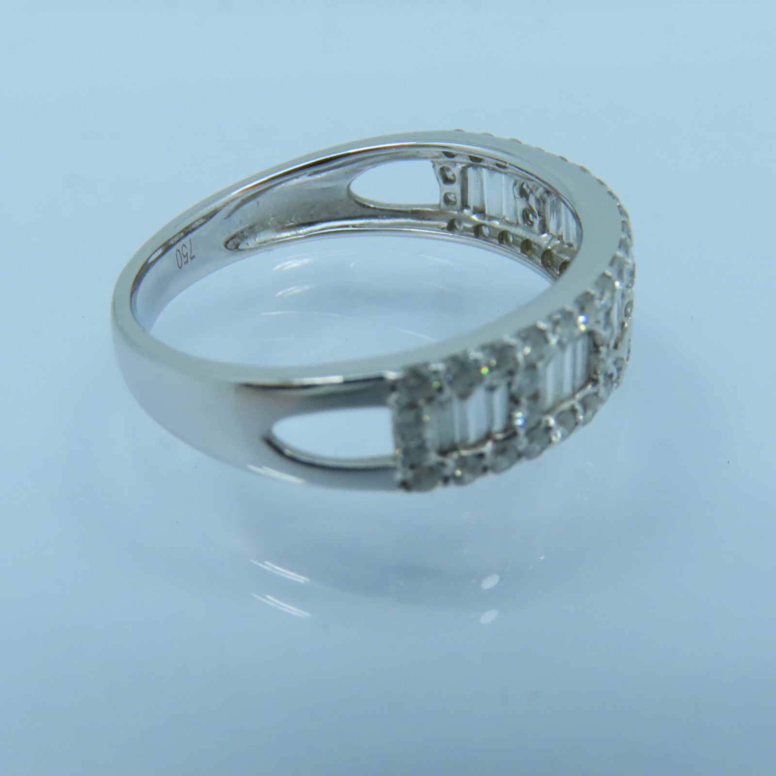 JEWELRY 18K白金Diamond Ring0.63ct鑽石戒指US#6.5