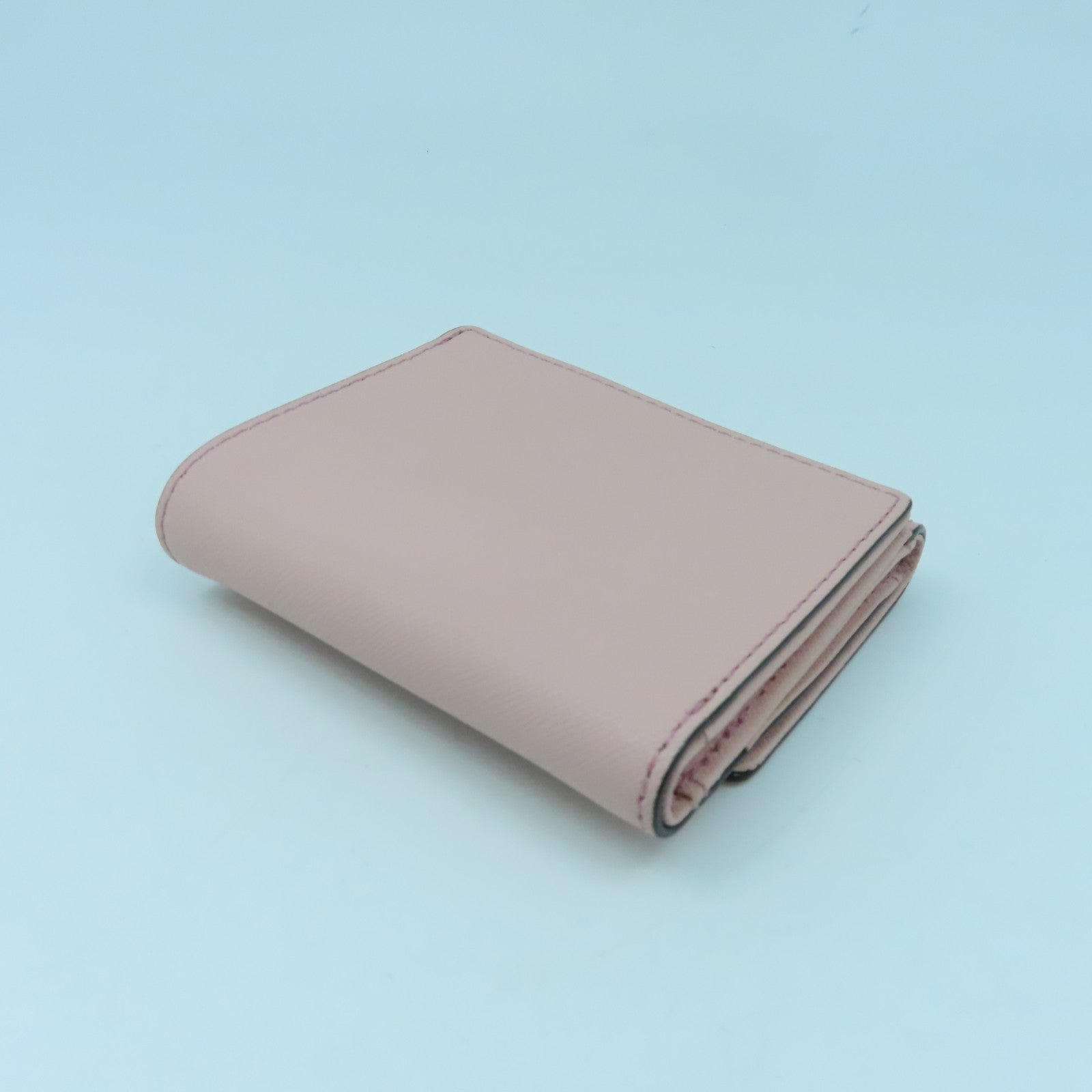 Kate Spade 牛皮皮革Wallet金扣錢包粉紅色