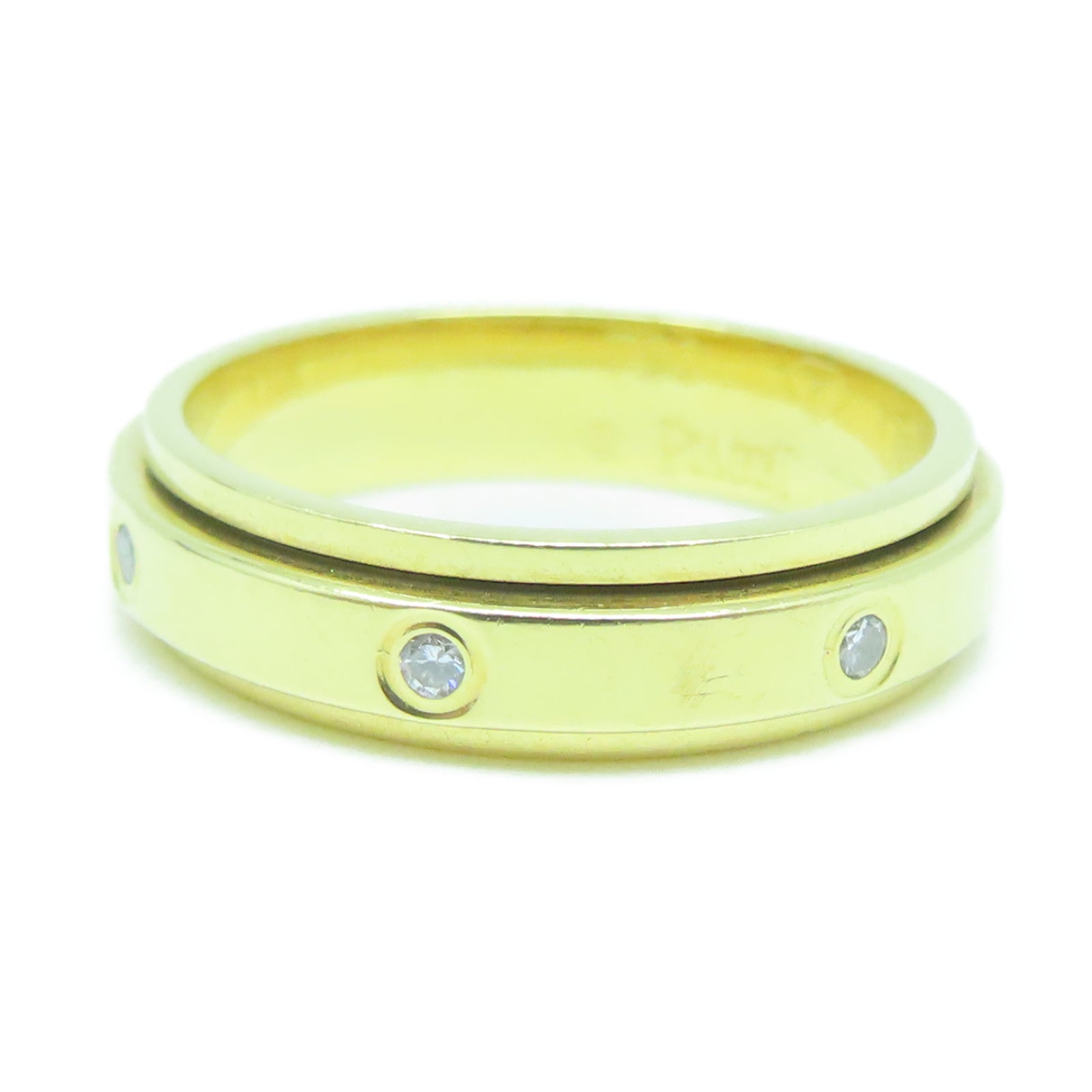 PIAGET 18K黃金Diamond Ring戒指US#6/PIAGET#53