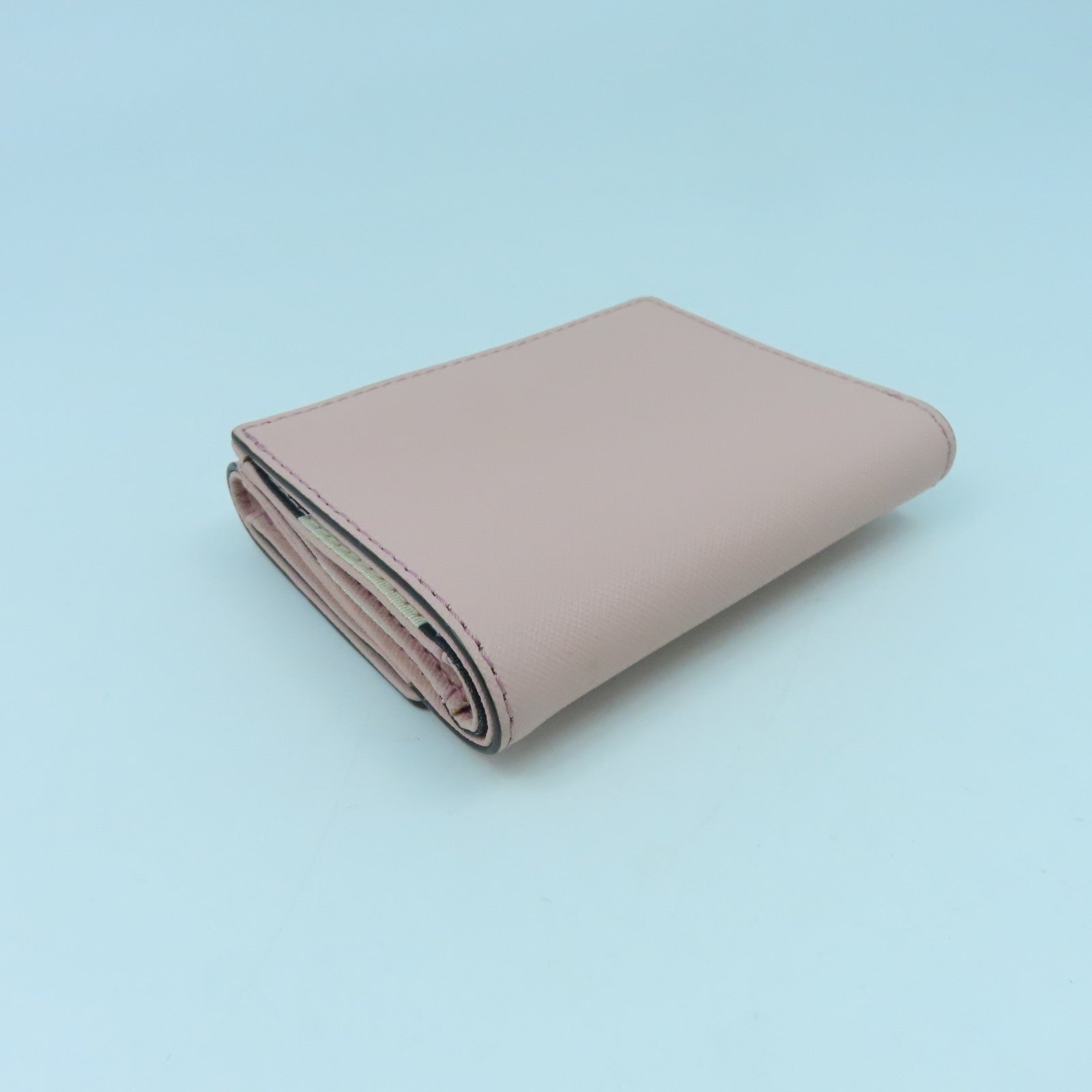 Kate Spade 牛皮皮革Wallet金扣錢包粉紅色