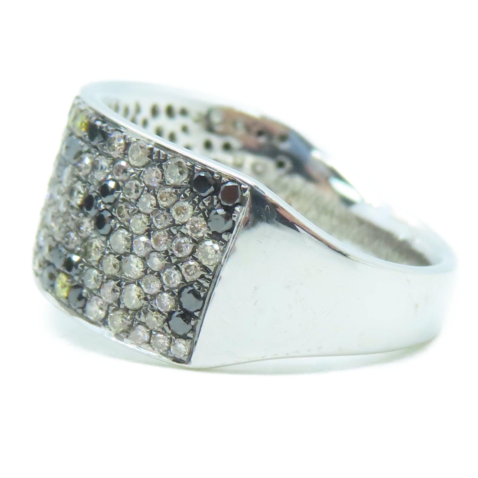 JEWELRY 750纯银Diamond 8.75g 1.16ct钻石戒指US#6