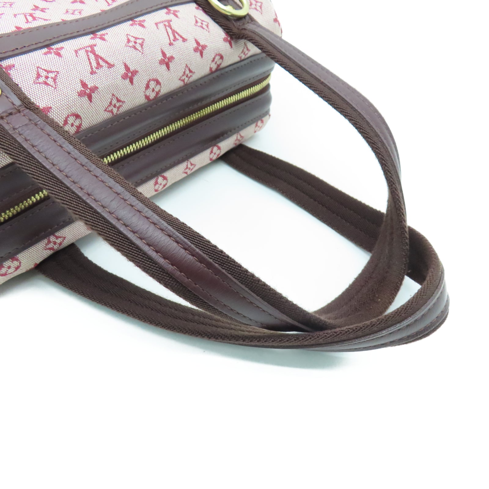 LOUIS VUITTON Mono-mini Josephine PM金扣肩背袋紅色