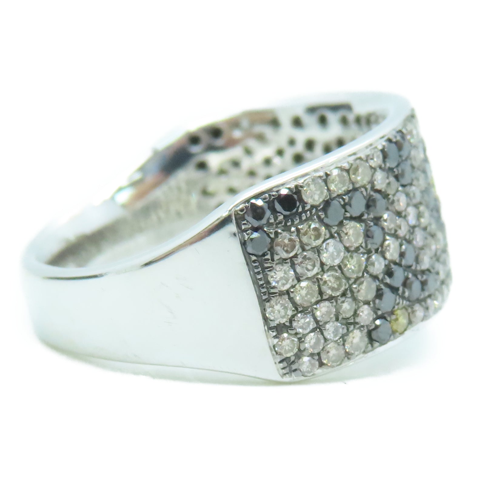JEWELRY 750纯银Diamond 8.75g 1.16ct钻石戒指US#6