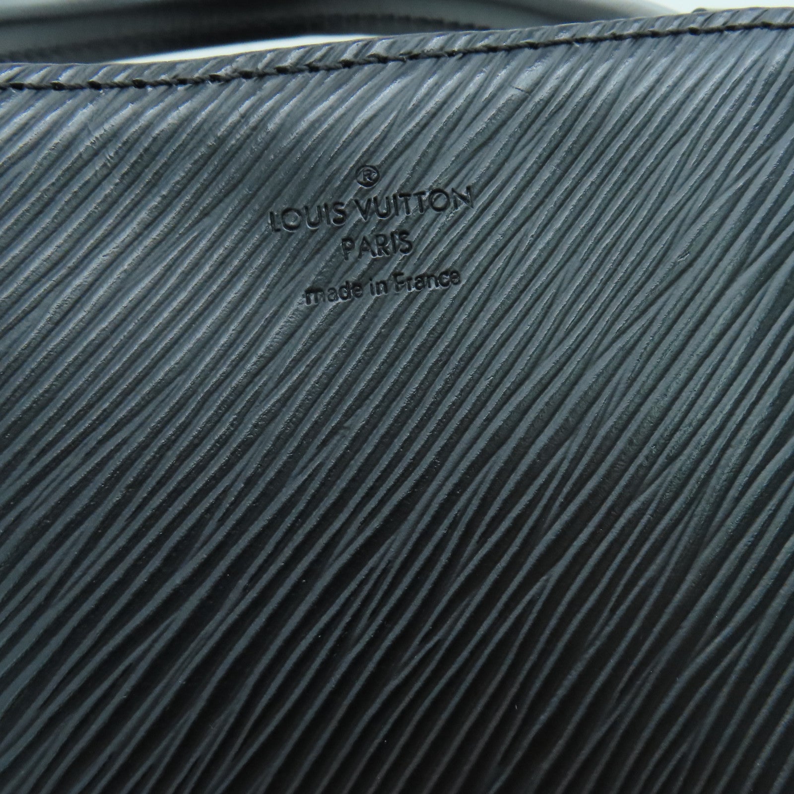 LOUIS VUITTON Epi Marelle MM銀扣手挽肩背兩用袋黑色/粉紅色