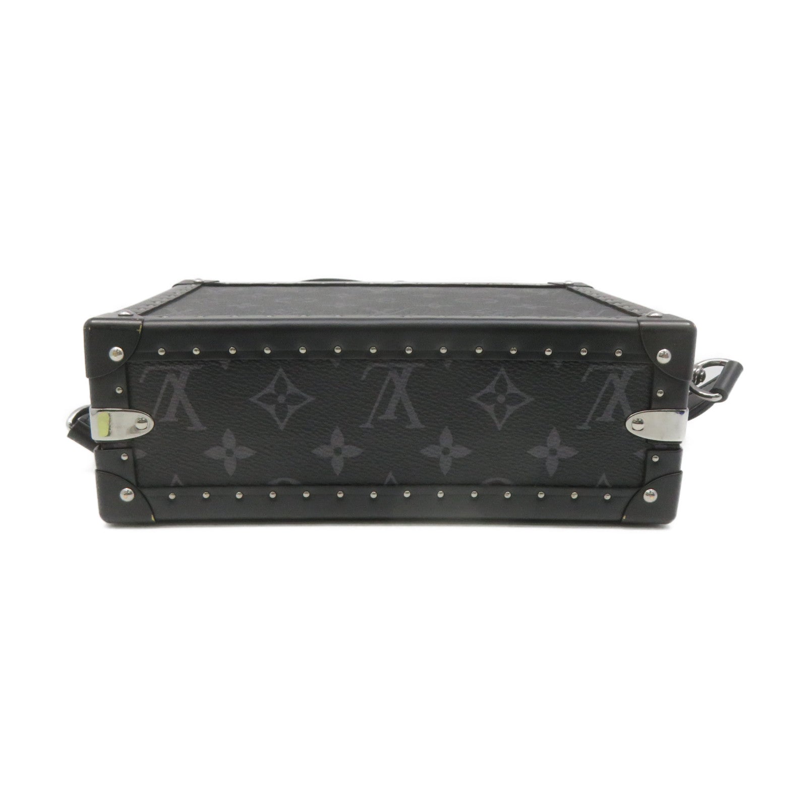 LOUIS VUITTON Mono Eclipse Clutch Box Shoulder Bag肩背袋黑色