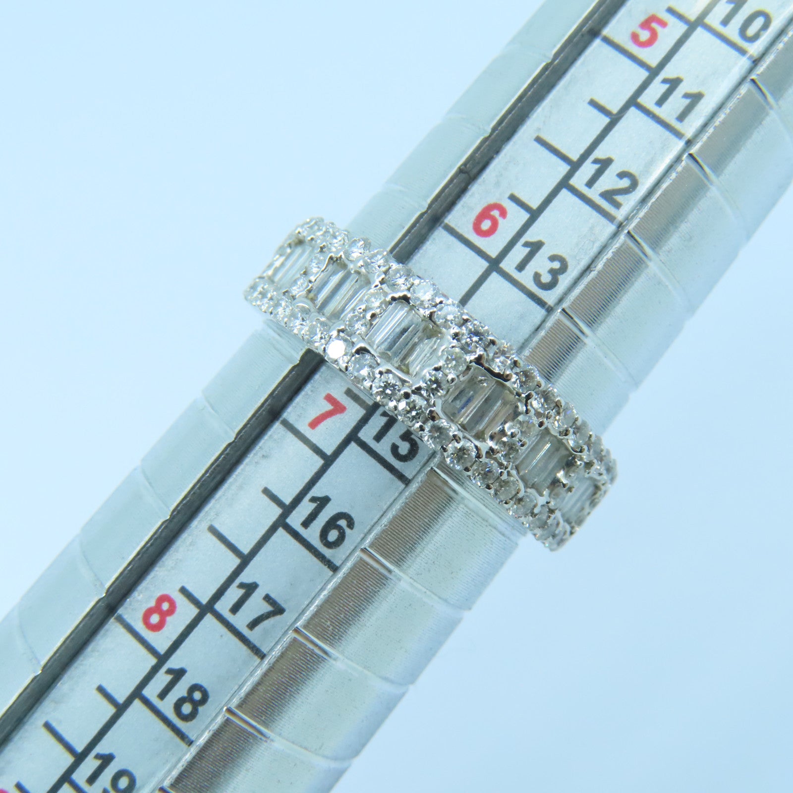 JEWELRY 18K白金Diamond Ring0.63ct鑽石戒指US#6.5