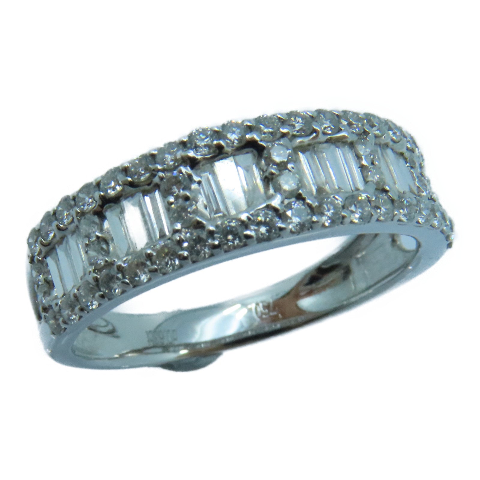 JEWELRY 18K白金Diamond Ring0.63ct鑽石戒指US#6.5