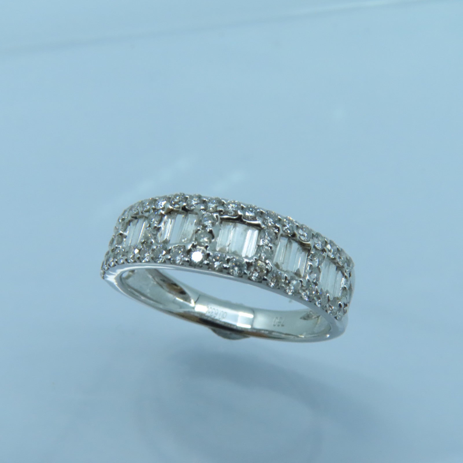 JEWELRY 18K白金Diamond Ring0.63ct鑽石戒指US#6.5