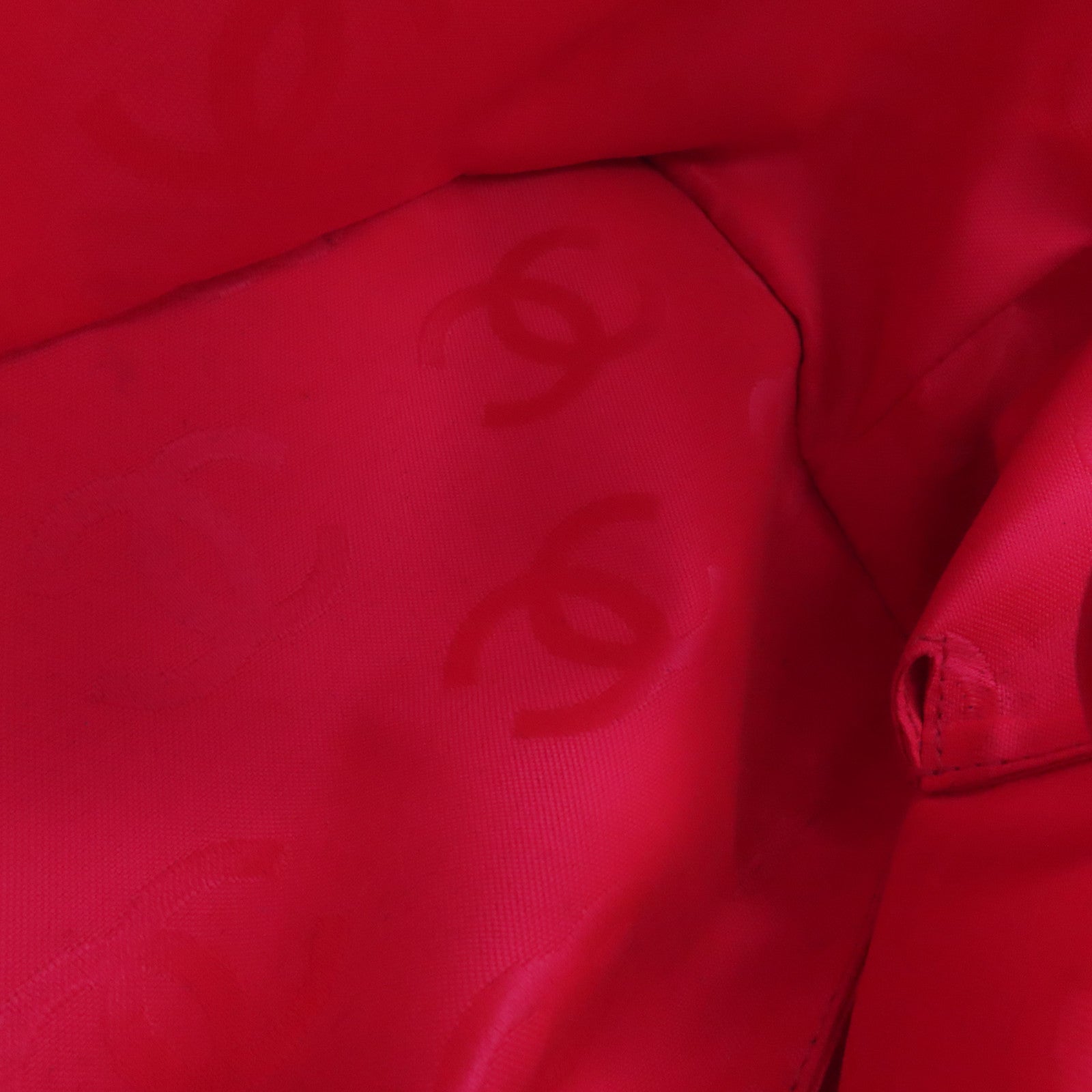 CHANEL 菱格牛皮皮革Cambon手挽袋银扣黑色