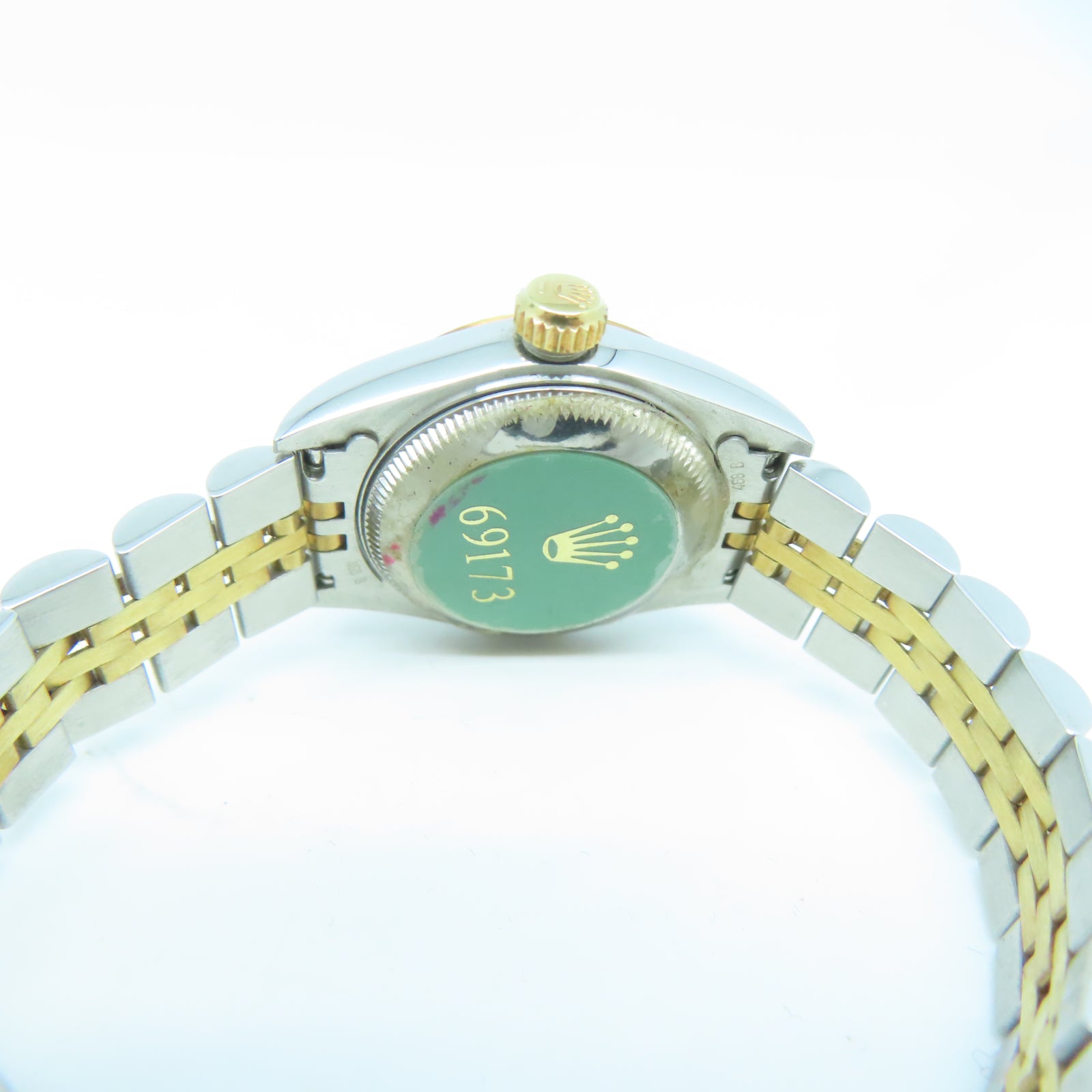 ROLEX Datejust 18K黃金不鏽鋼手錶自動機芯金色
