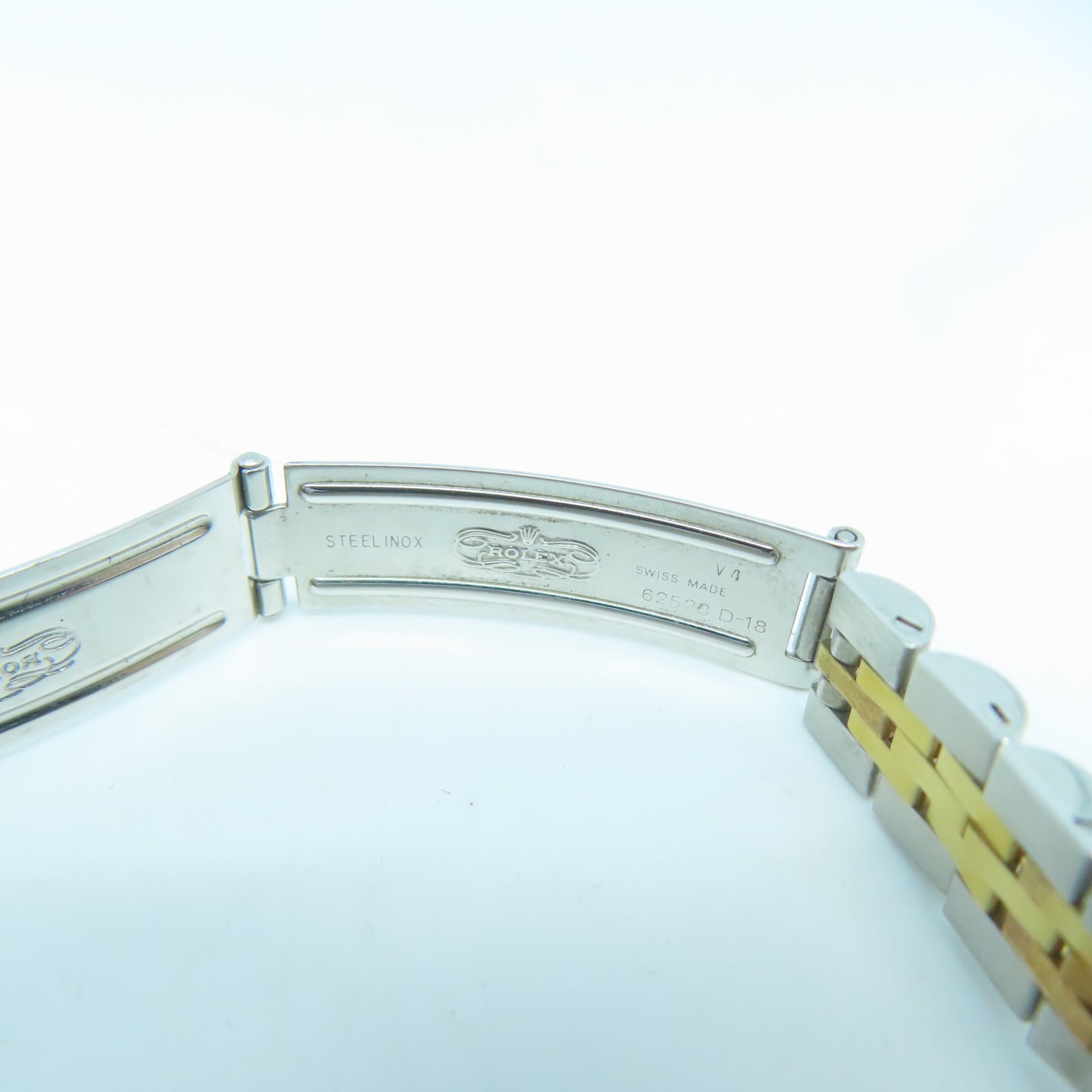 ROLEX Datejust 18K黃金不鏽鋼手錶自動機芯金色