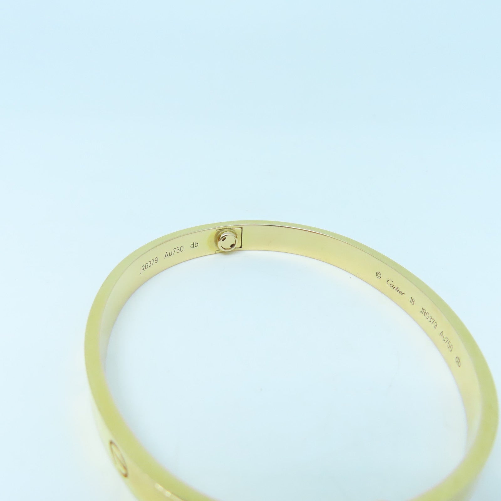 CARTIER 18K Rose Gold Love Bracelet Gold Buckle Bracelet Gold Cartier#18