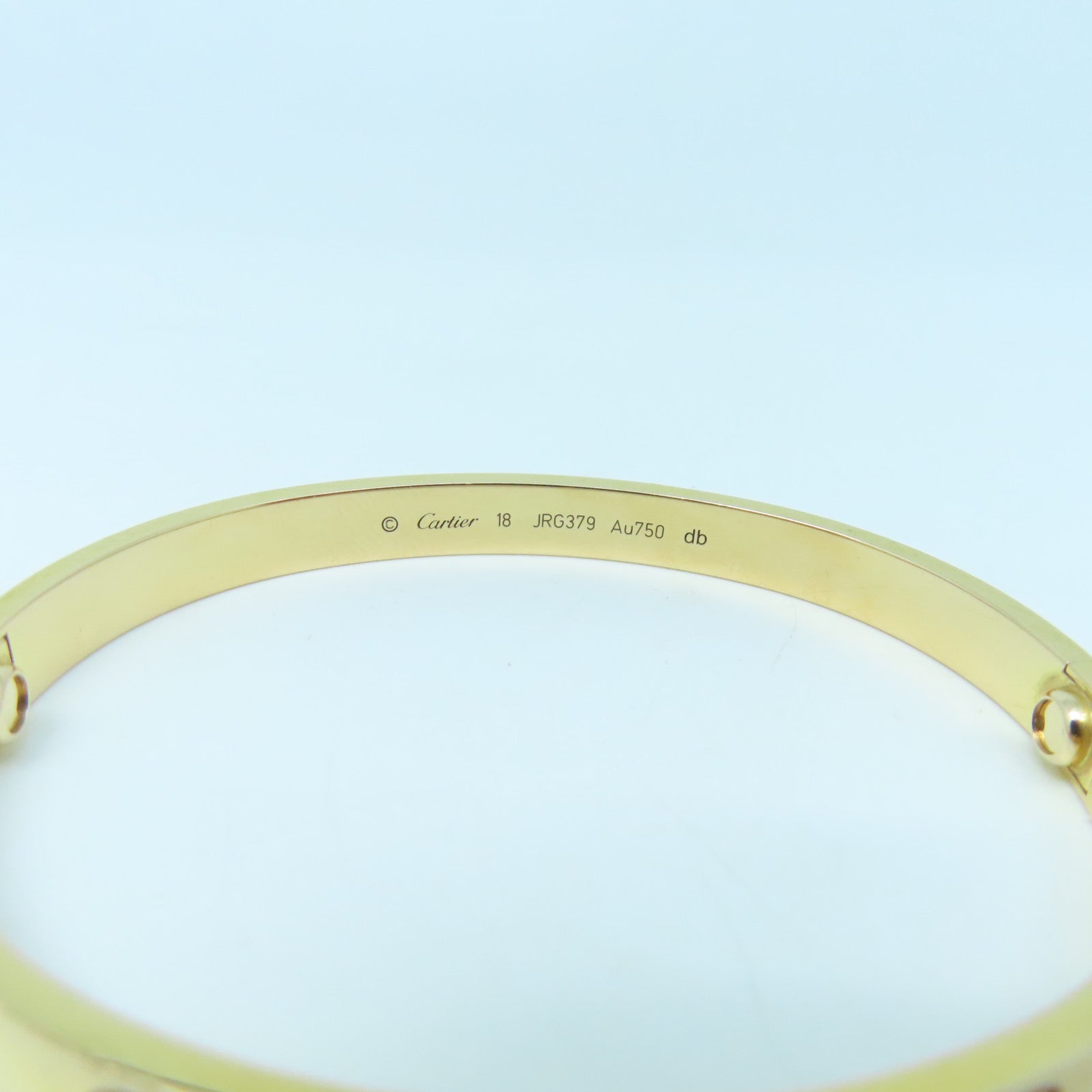 CARTIER 18K Rose Gold Love Bracelet Gold Buckle Bracelet Gold Cartier#18